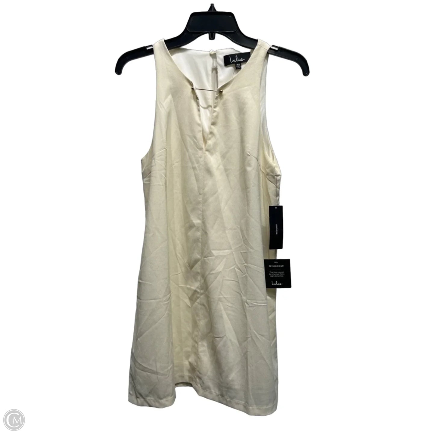 Dress Work By Lulus In Cream, Size: Xs