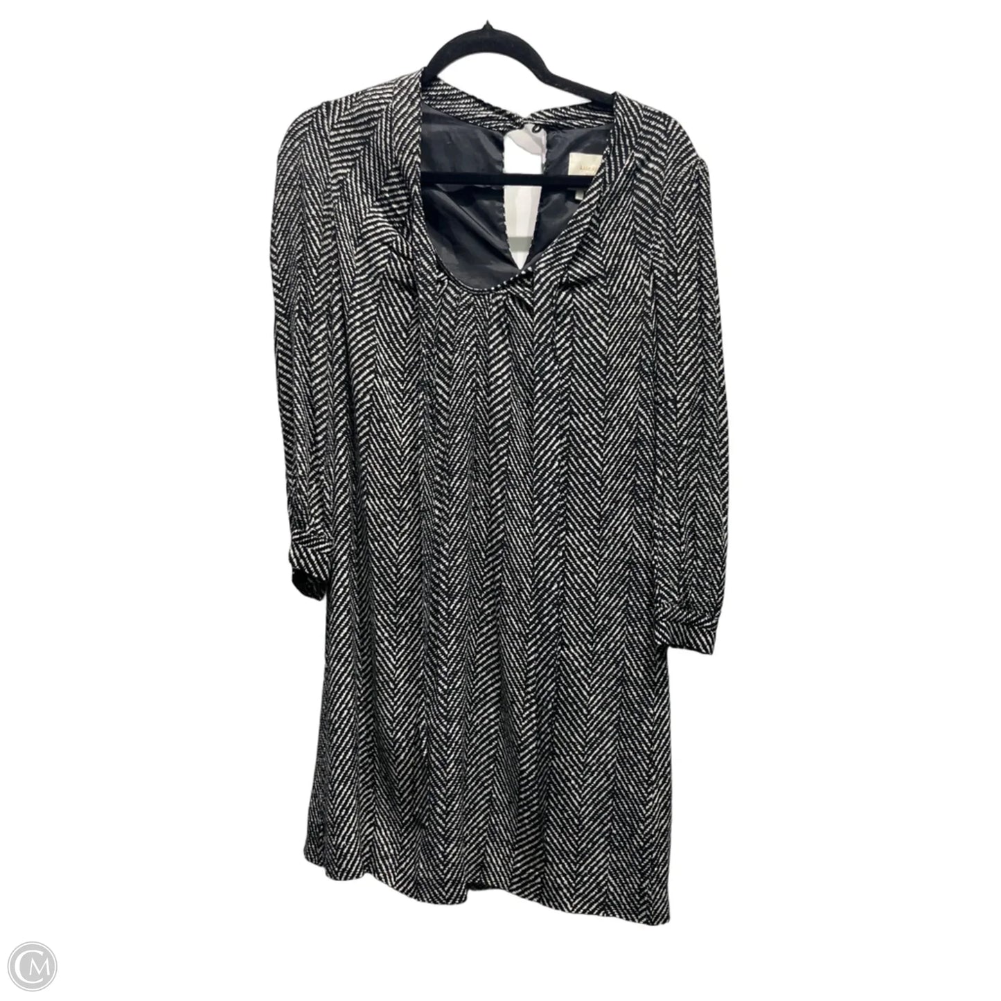 Dress Designer By Kate Spade In Black & White, Size: S