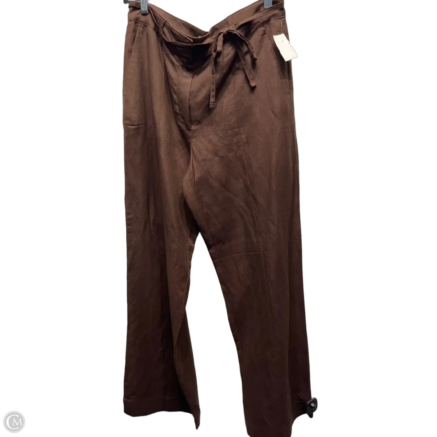Pants Linen By Loft In Brown, Size: 8