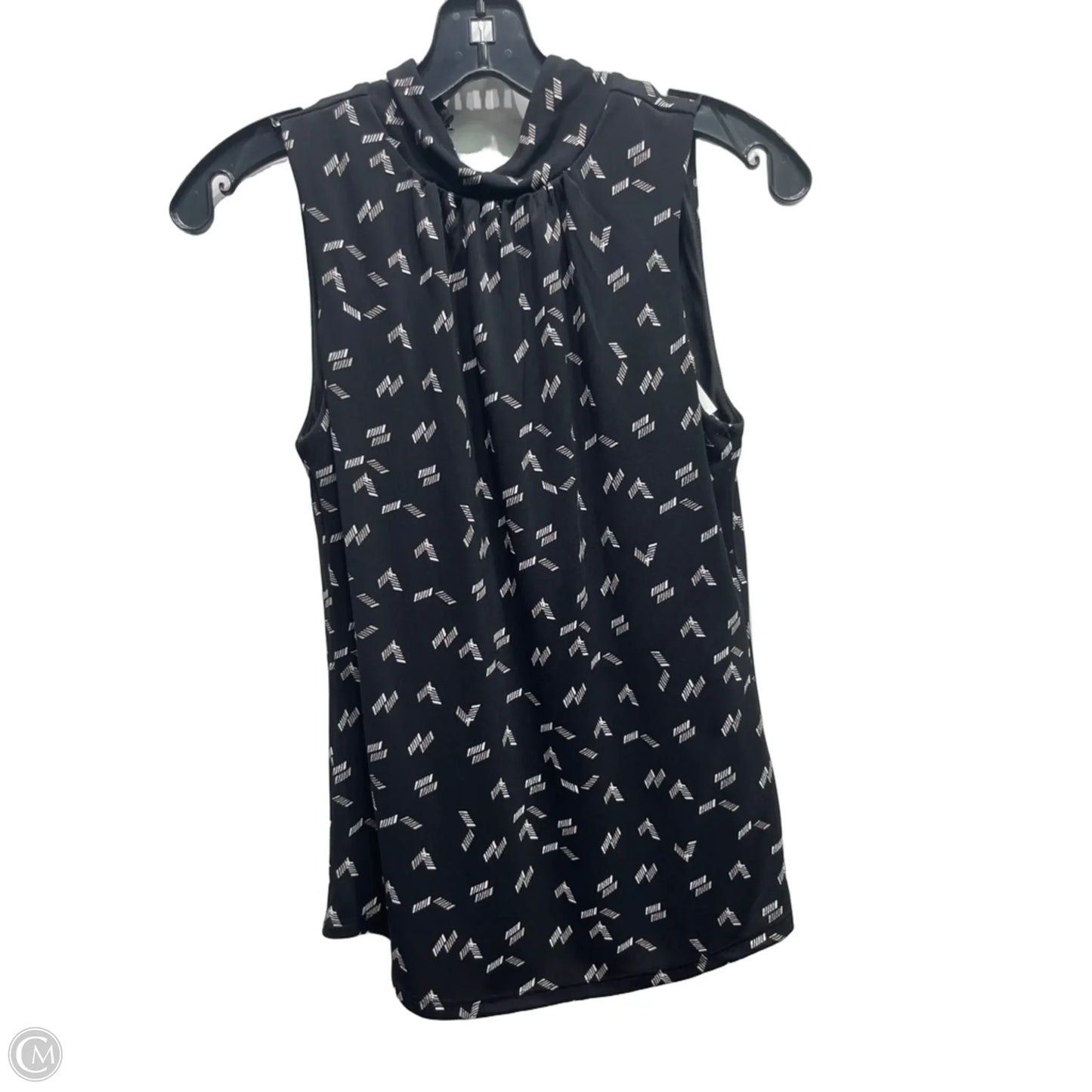 Top Sleeveless By White House Black Market In Black & White, Size: Xxs