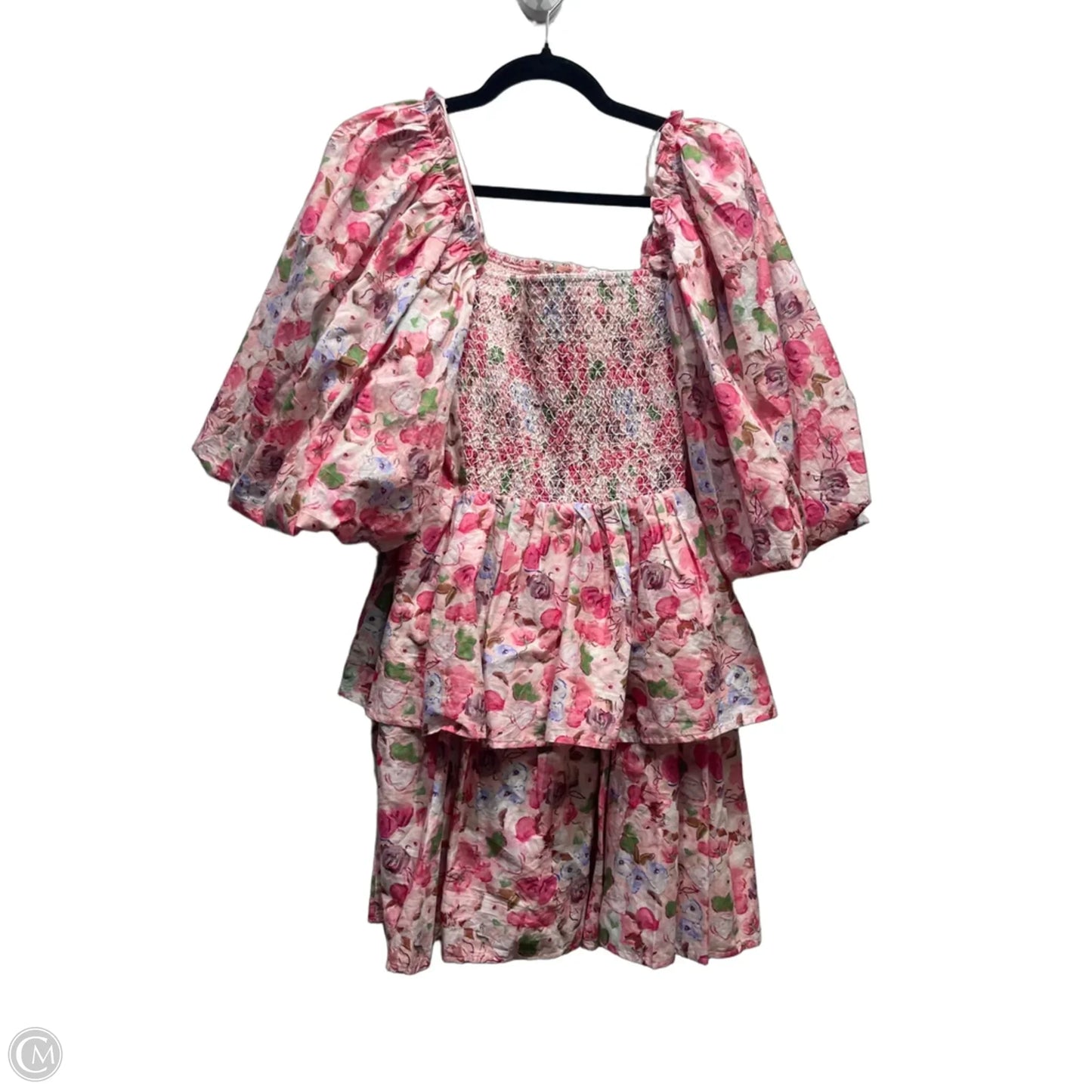 Dress Party Short By Vestique In Pink, Size: M