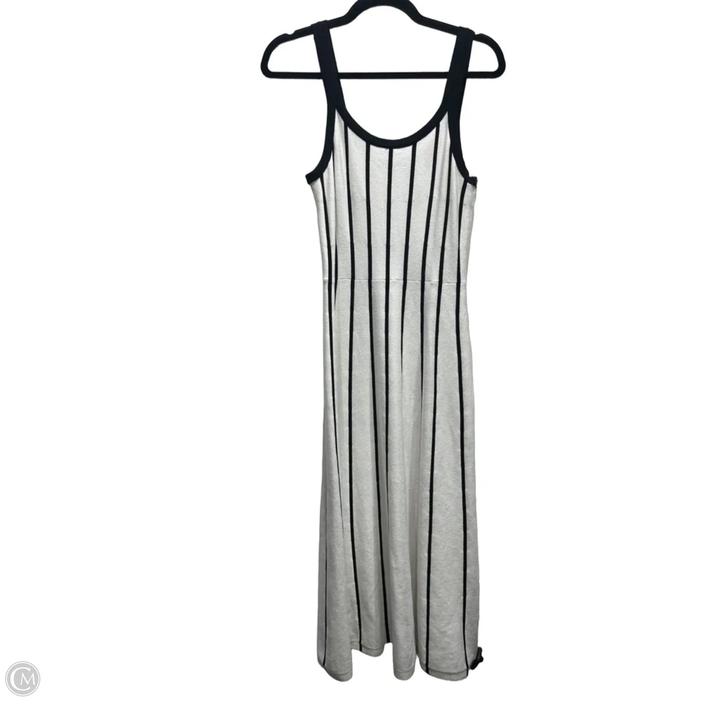 Dress Casual Midi By Zesica In Black & White, Size: S