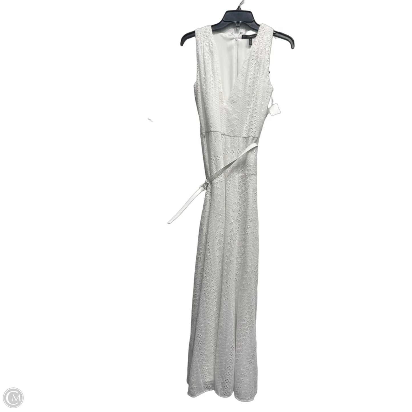 Dress Party Long By White House Black Market In White, Size: 0