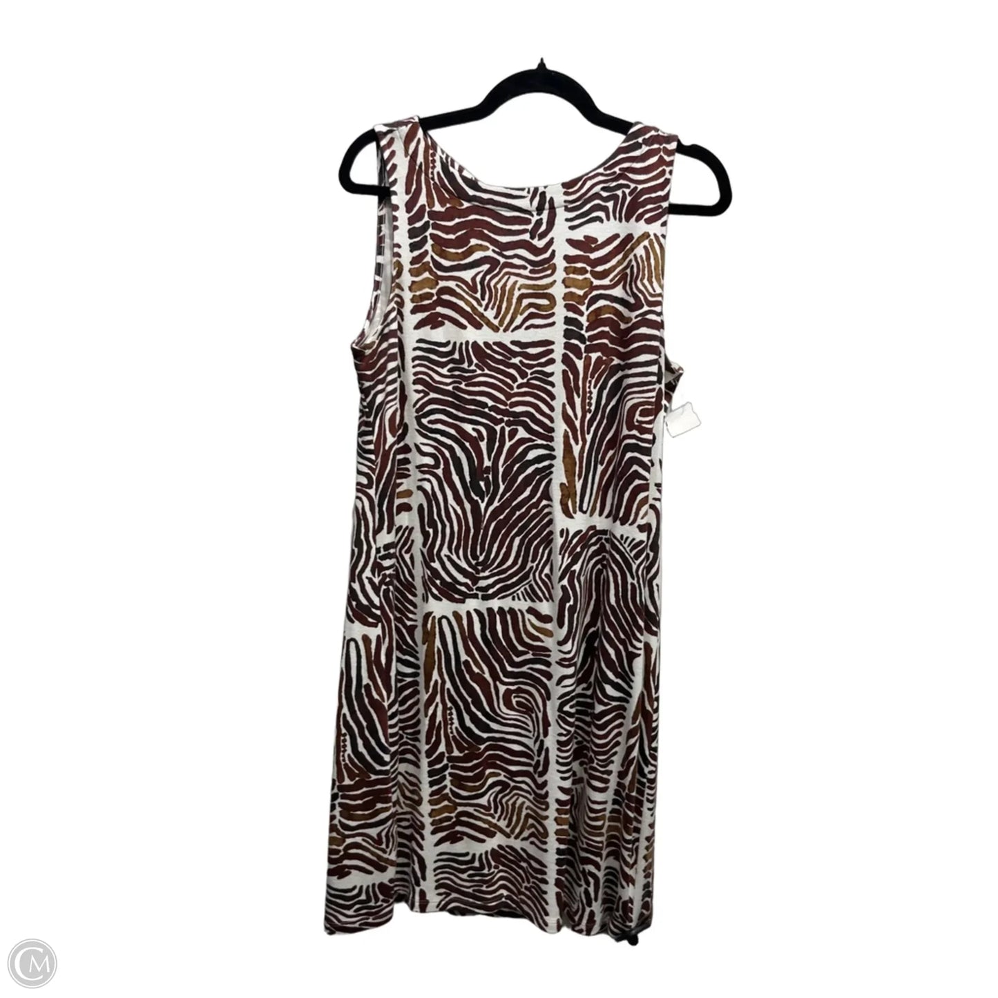 Dress Casual Short By Tommy Bahama In Brown & White, Size: L