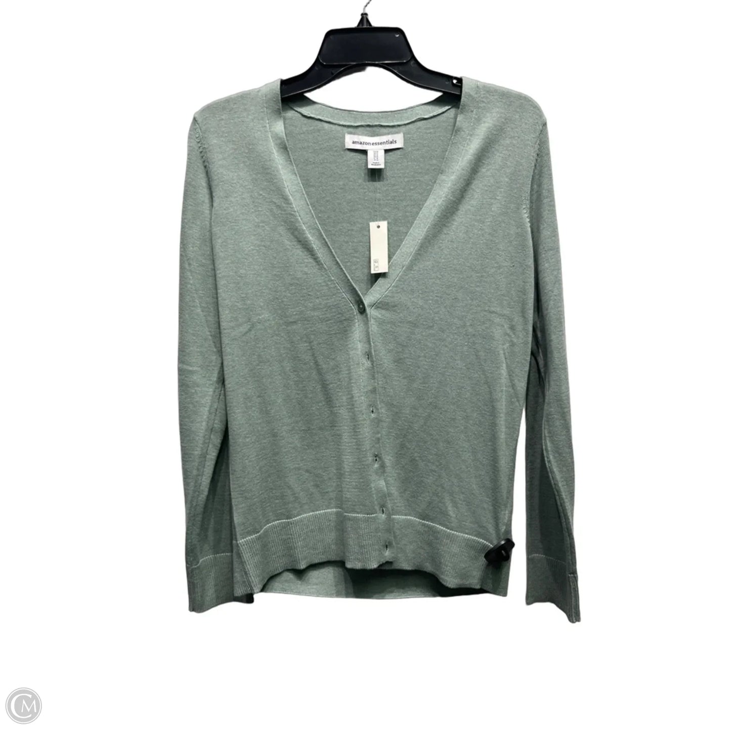 Cardigan By Amazon Essentials In Green, Size: M