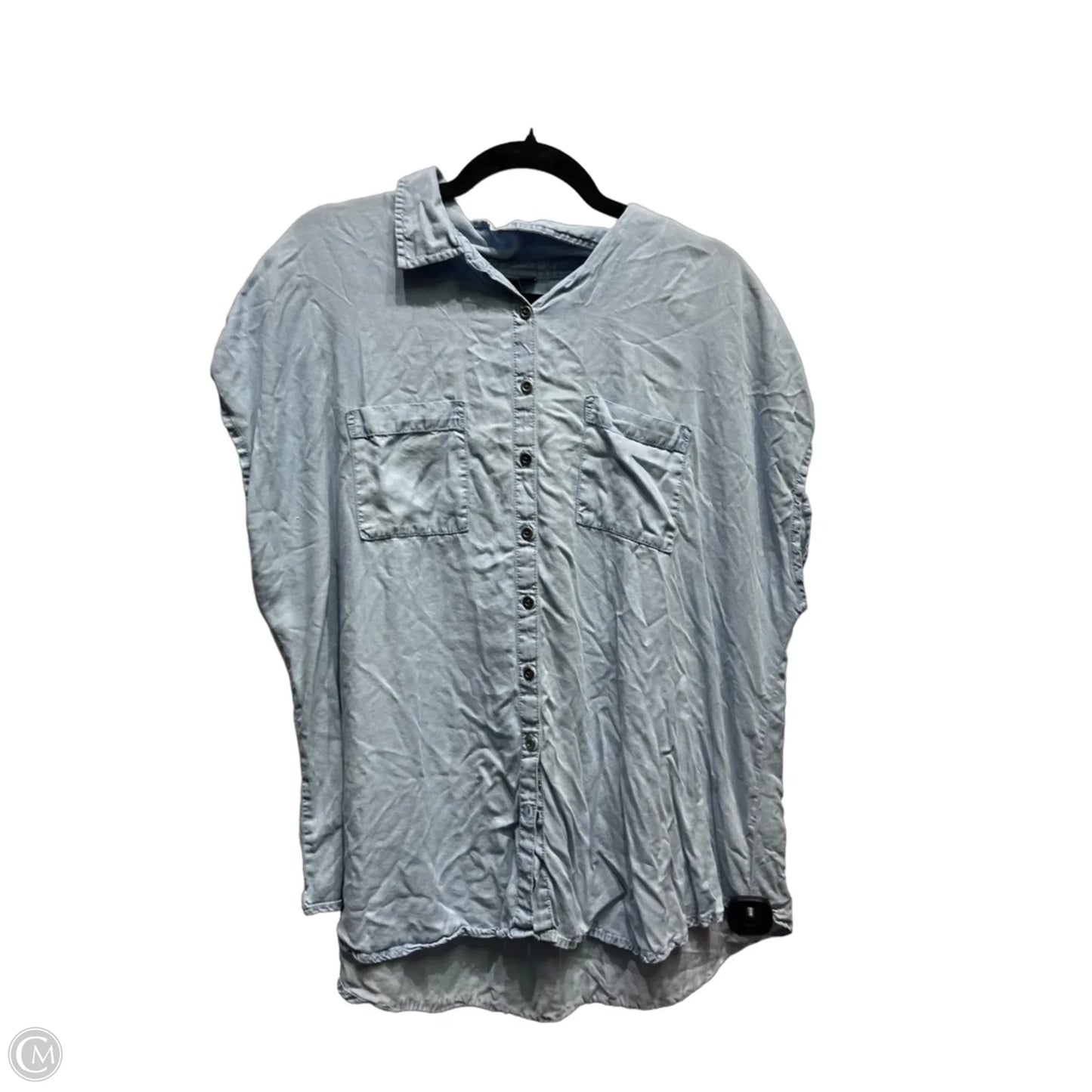 Top Short Sleeve By Torrid In Blue, Size: L