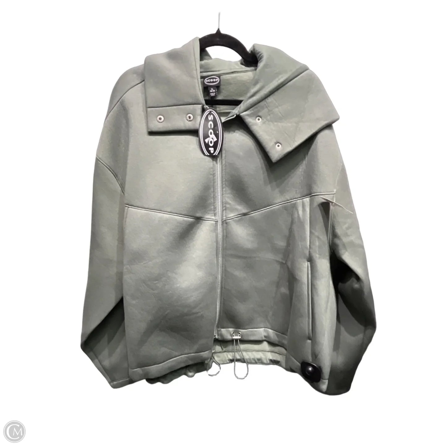Jacket Other By Scoop In Green, Size: Xl