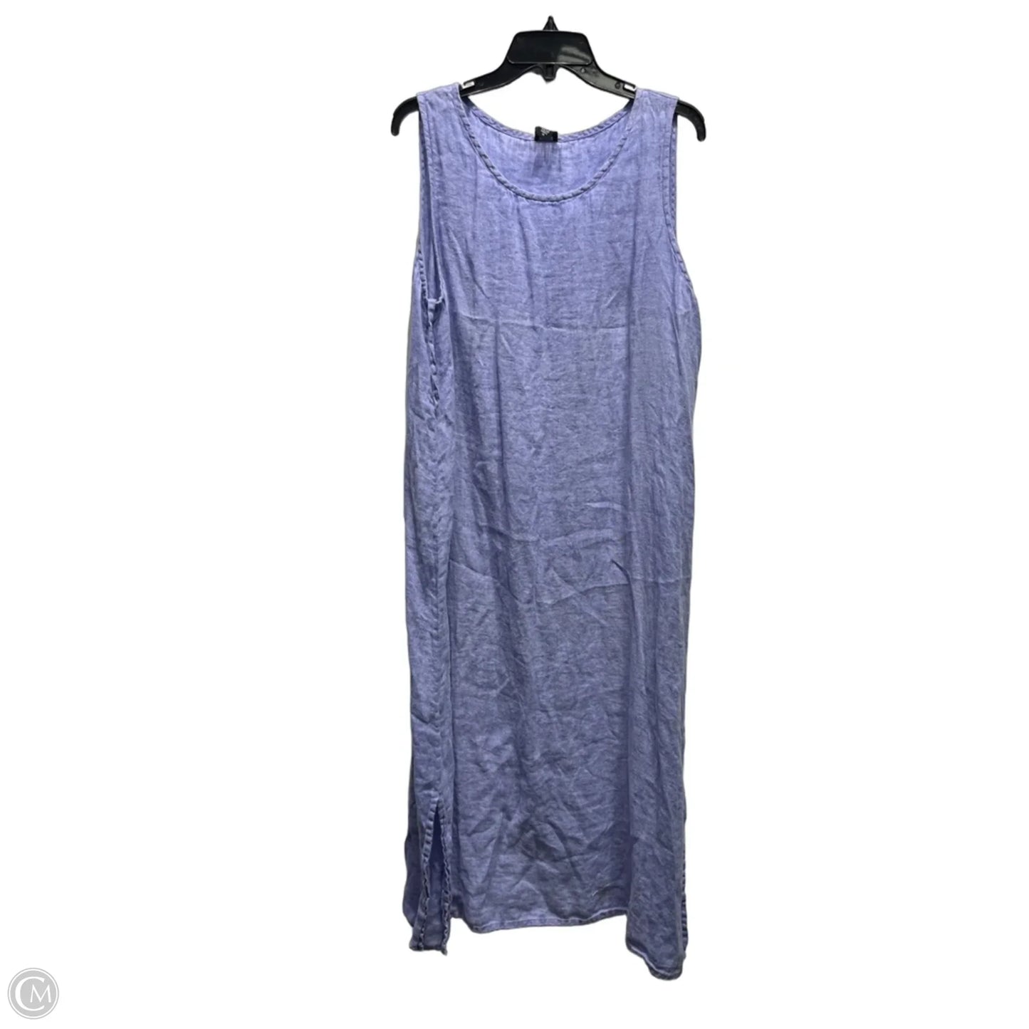 Dress Casual Maxi By Eileen Fisher In Blue, Size: 1x