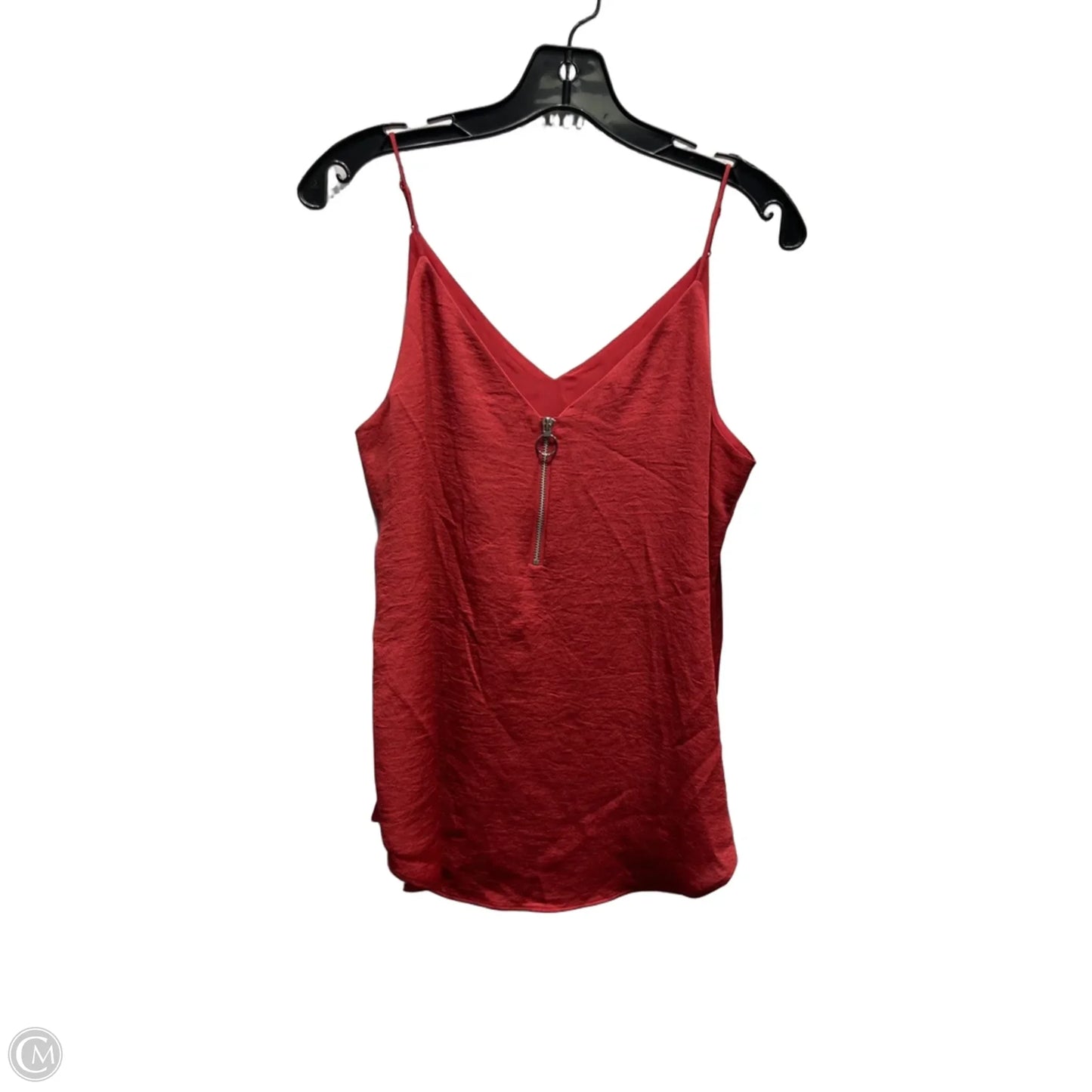 Top Sleeveless By Express In Red, Size: S