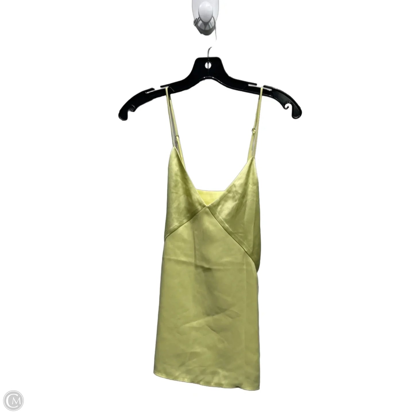 Top Sleeveless By Express In Yellow, Size: S