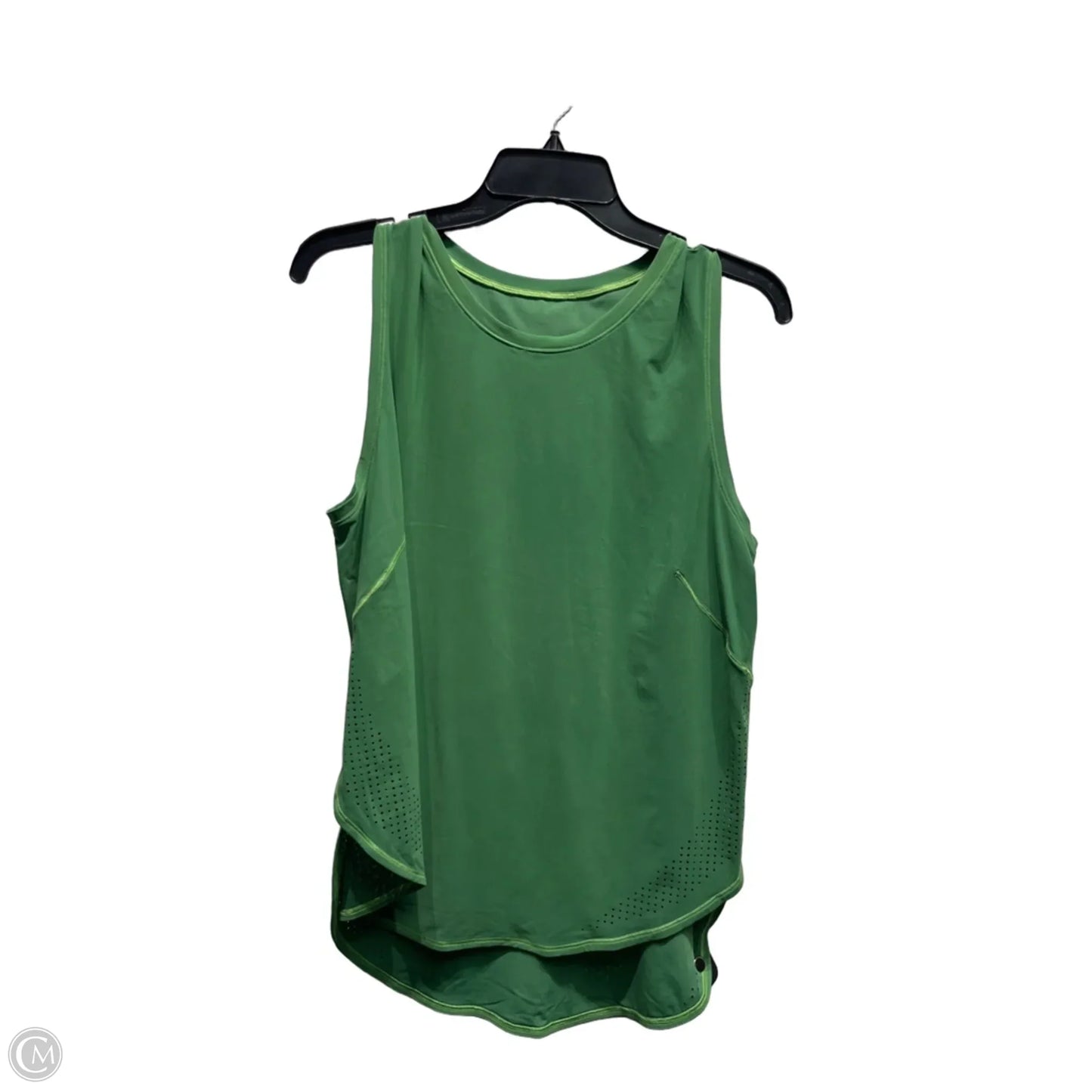Athletic Tank Top By Lululemon In Green, Size: L