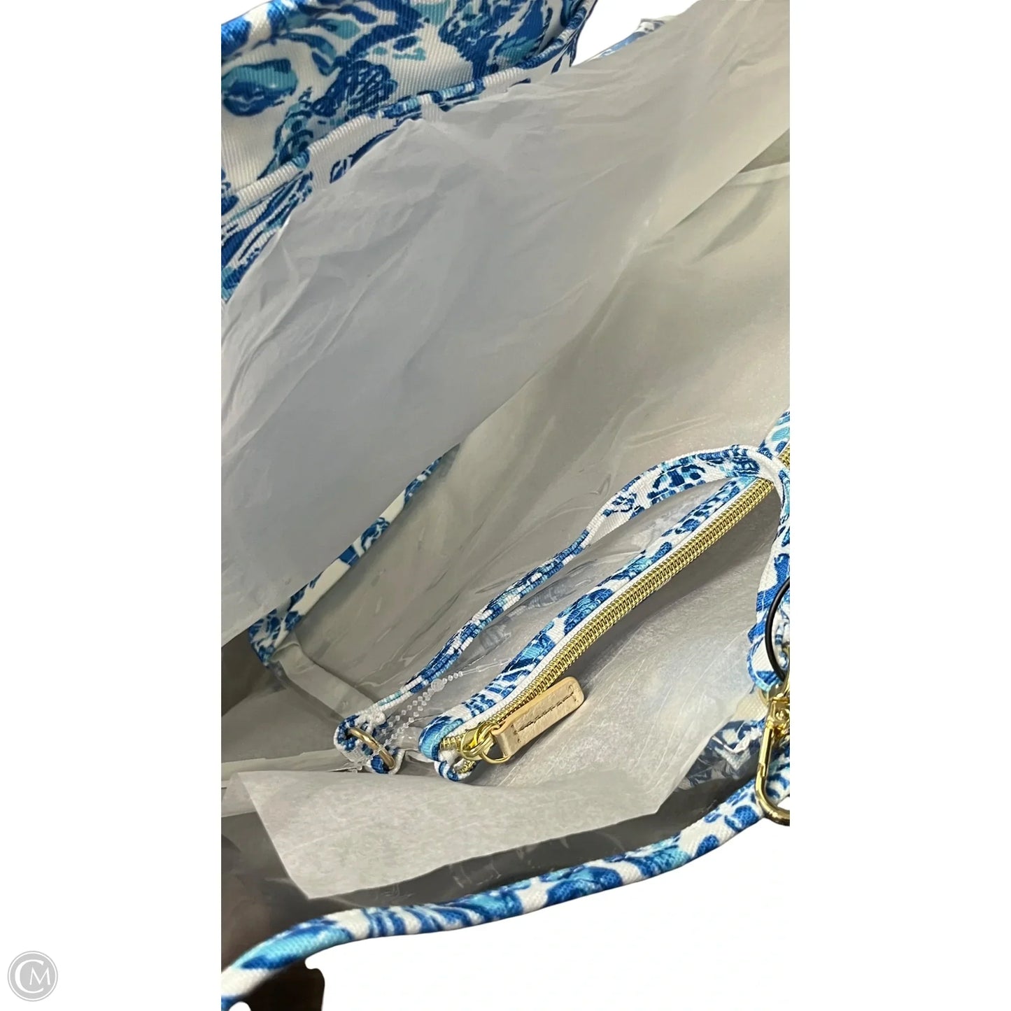 Tote Designer By Lilly Pulitzer, Size: Large