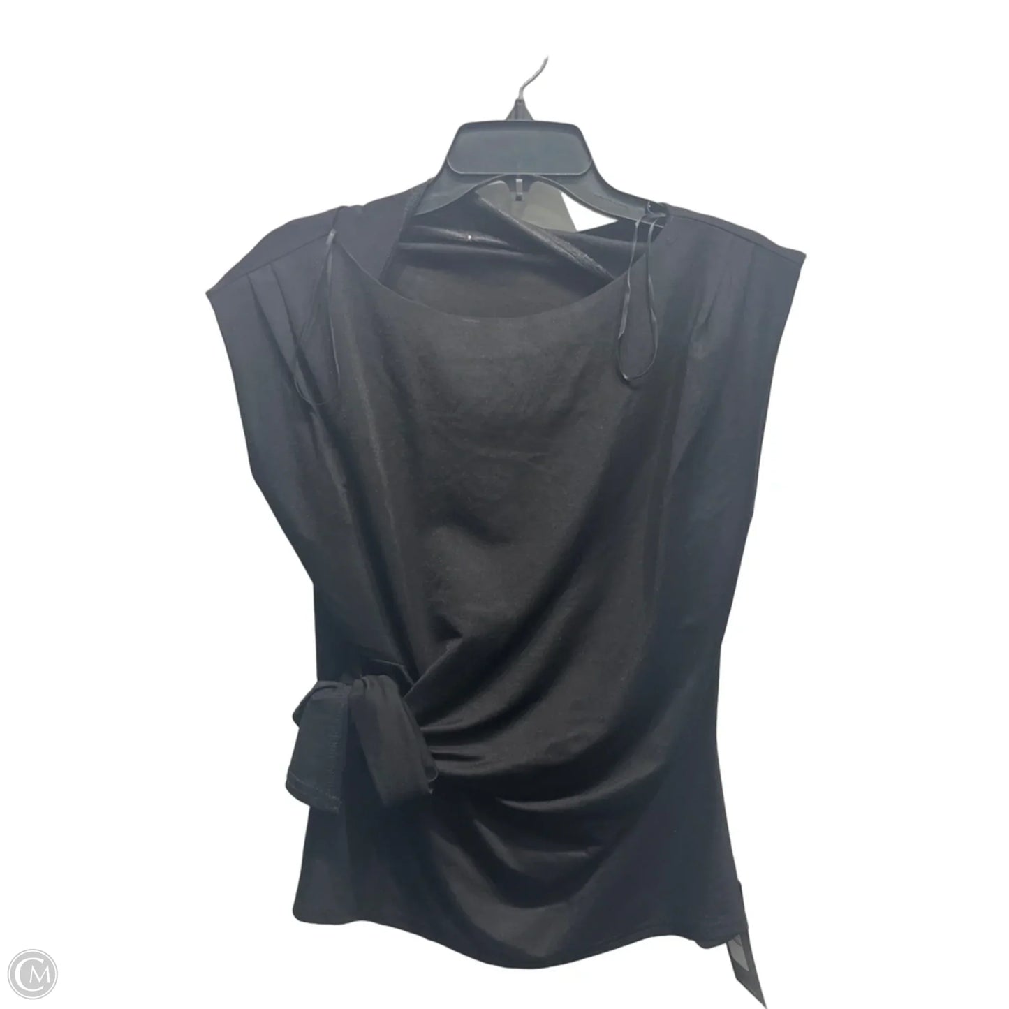 Top Short Sleeve By OLIVIA GREY In Black, Size: M