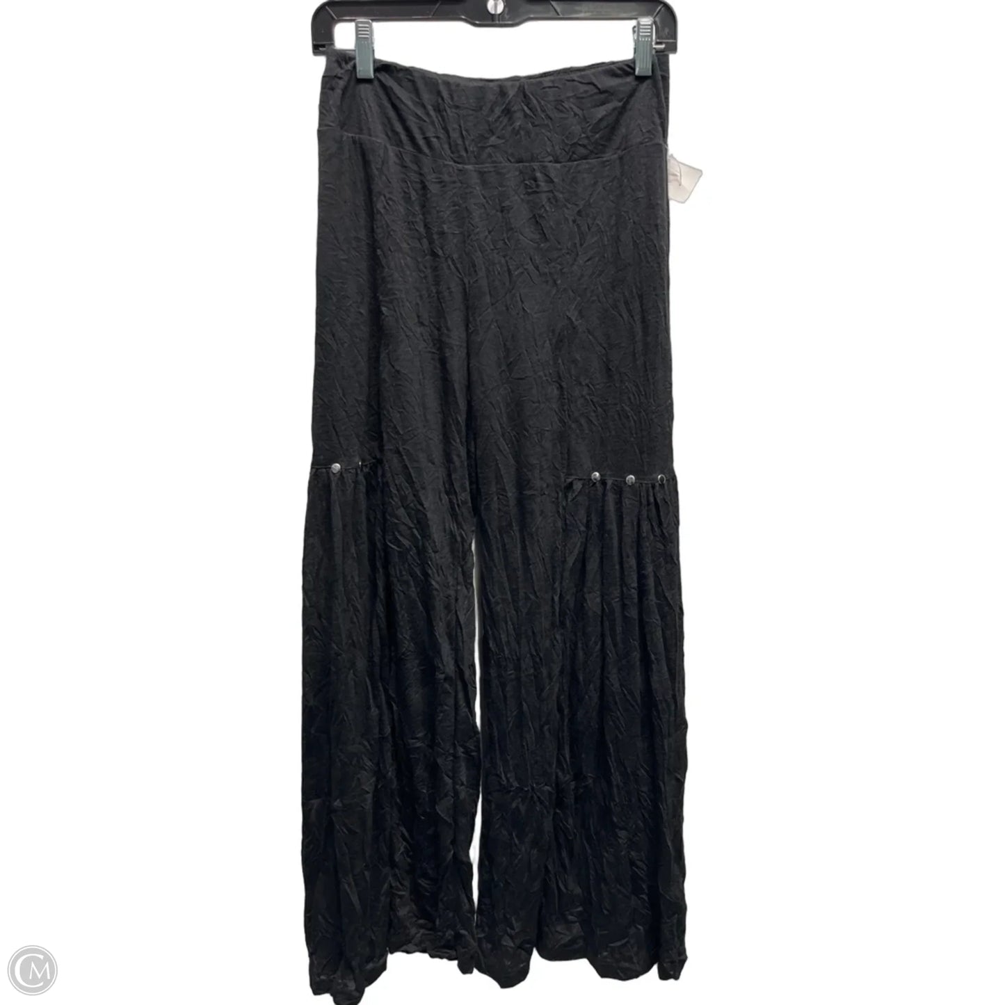 Pants Wide Leg By CARINE In Black, Size: S