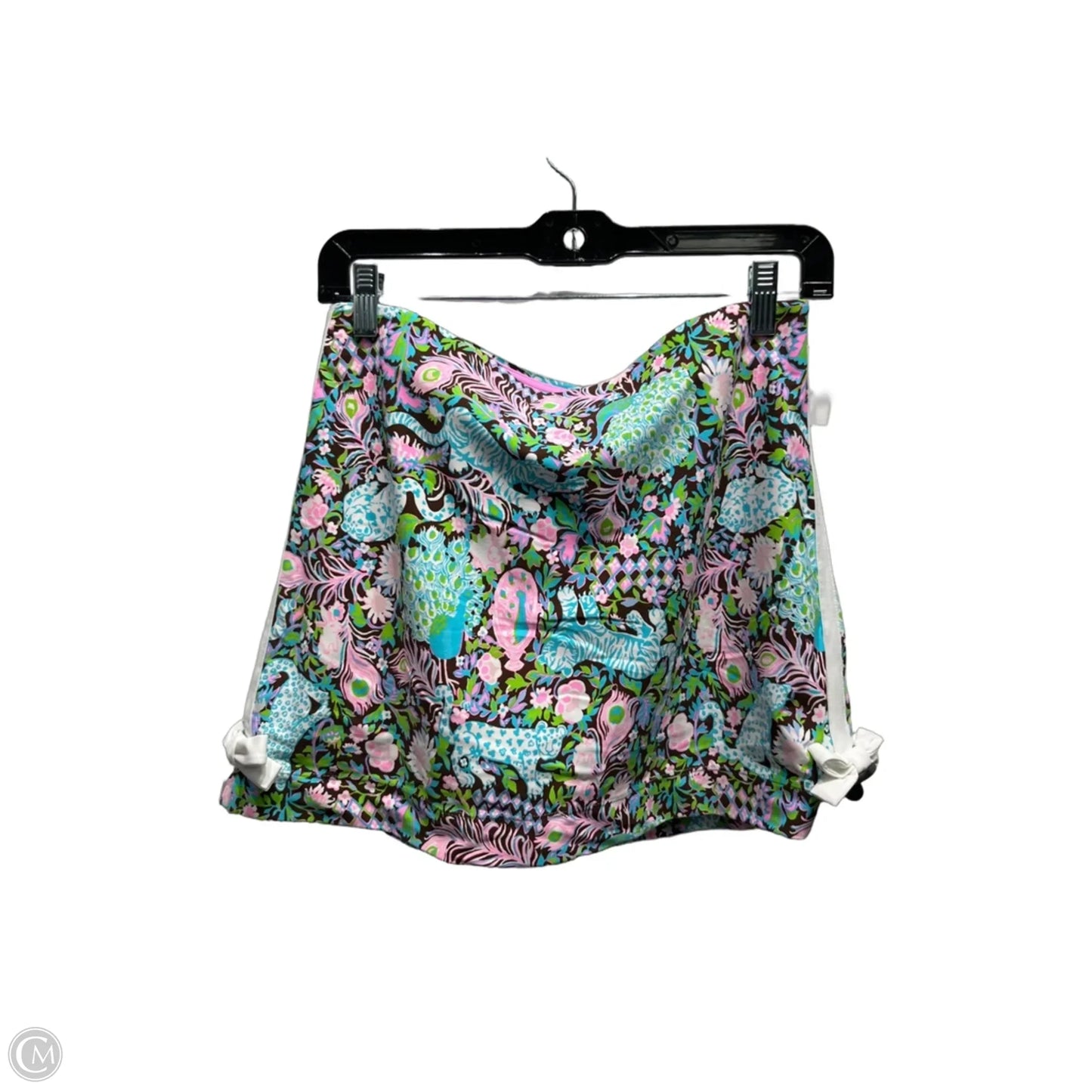 Skort Designer By Lilly Pulitzer In Blue & Brown, Size: S