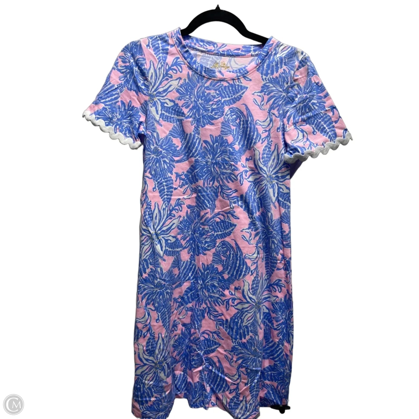 Dress Designer By Lilly Pulitzer In Blue & Pink, Size: Xxs