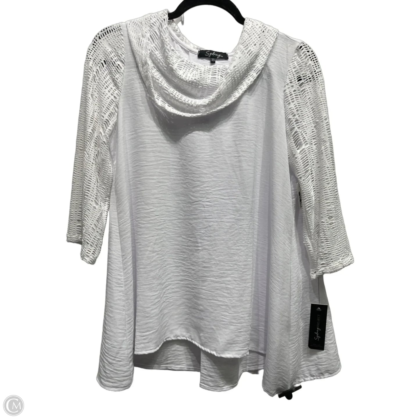 Top Long Sleeve By SYDNEY In White, Size: Xs