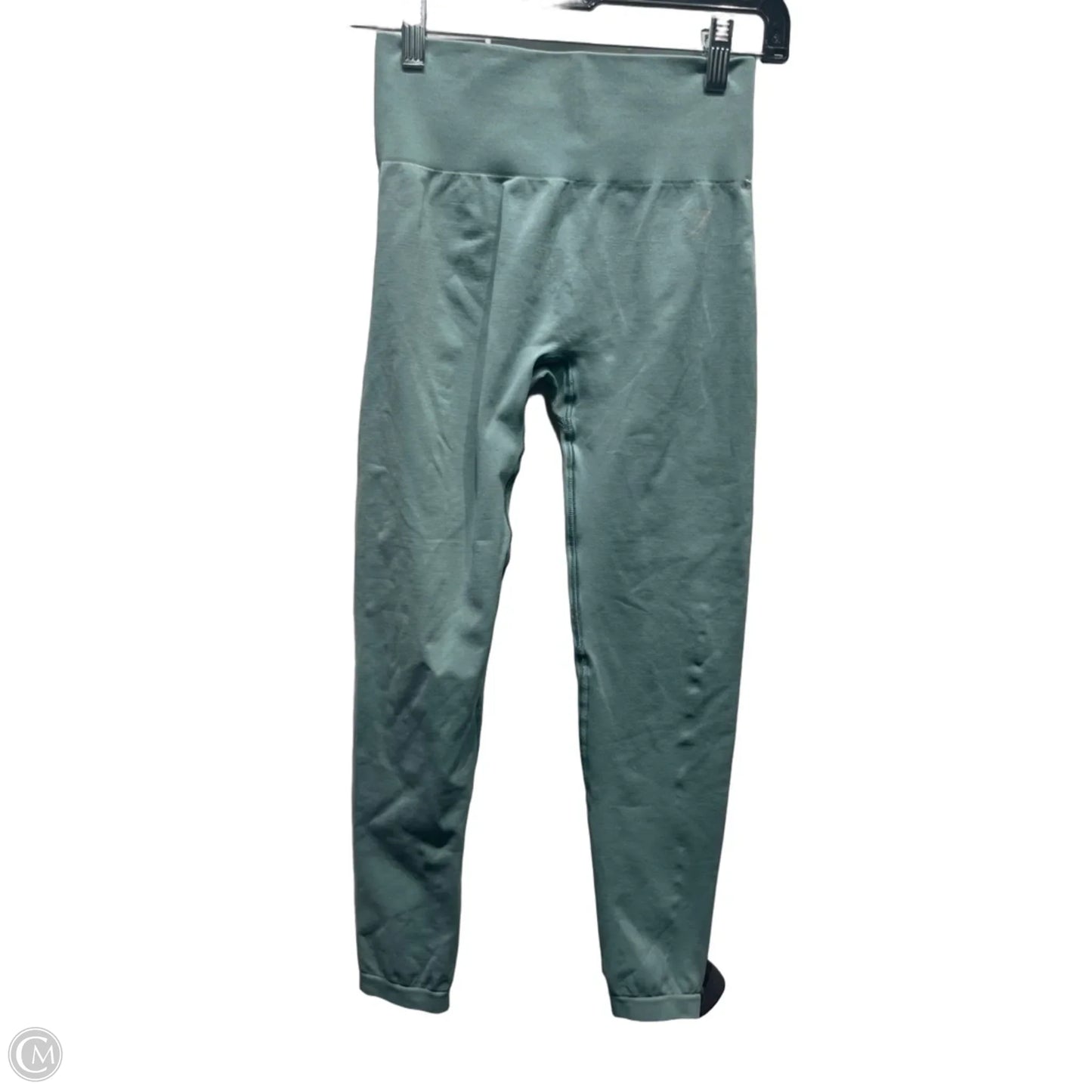 Athletic Leggings By Gym Shark In Green, Size: Xs