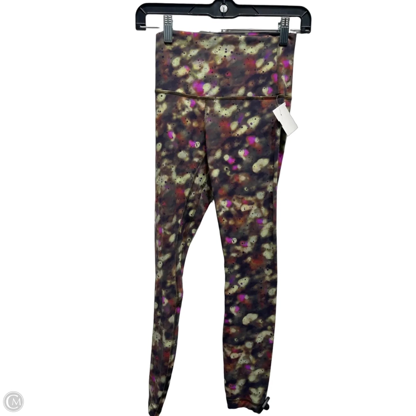 Athletic Leggings By Lululemon In Brown & Purple, Size: 4