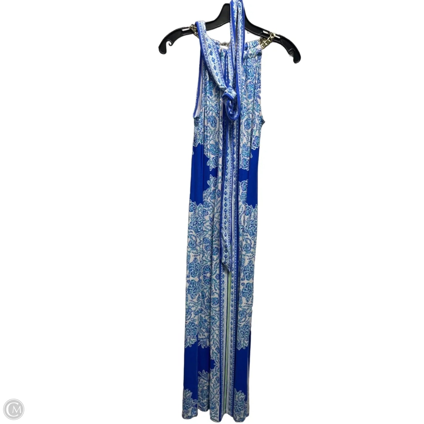 Dress Designer By Lilly Pulitzer In Gold & White, Size: Xs