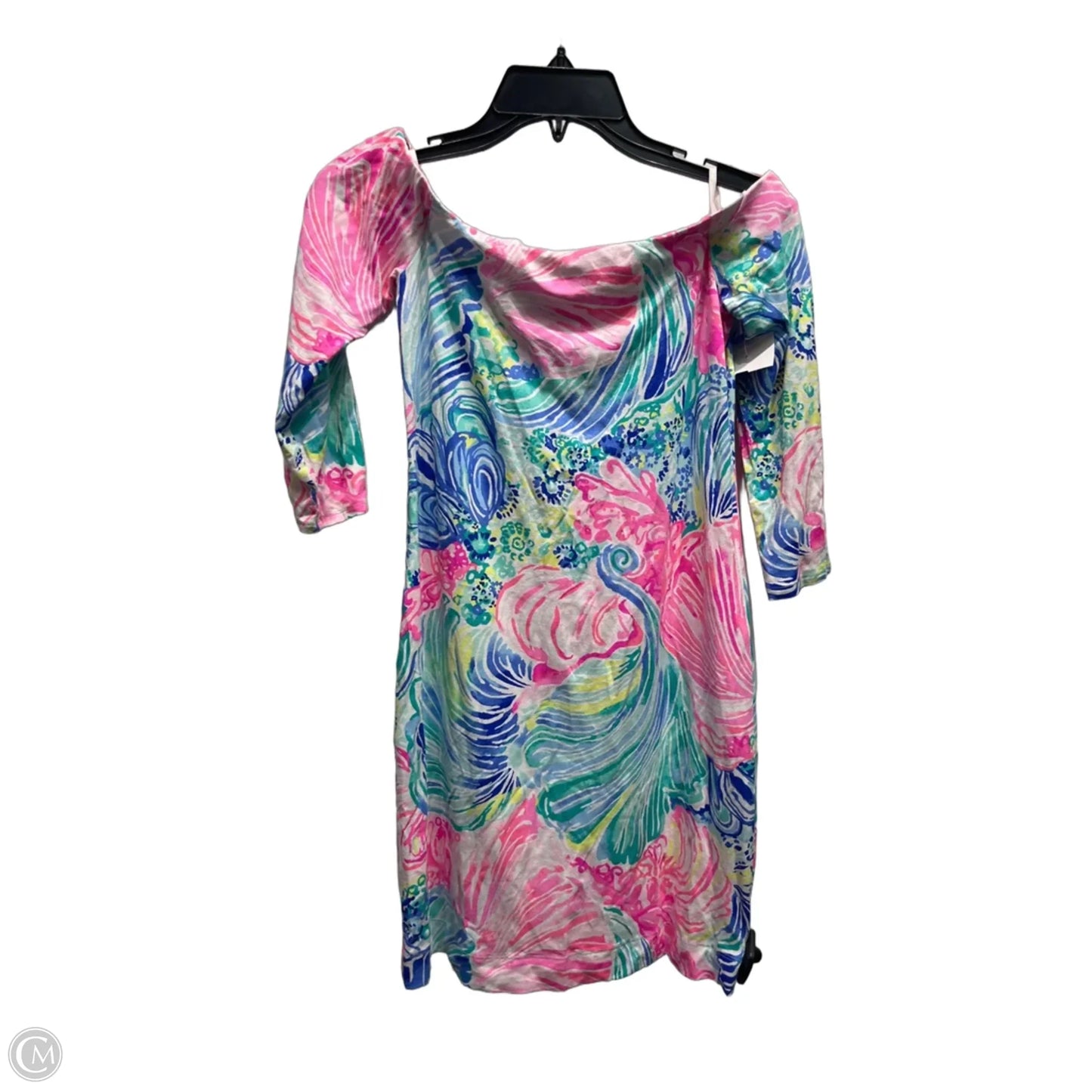 Dress Designer By Lilly Pulitzer In Blue & Pink, Size: Xs