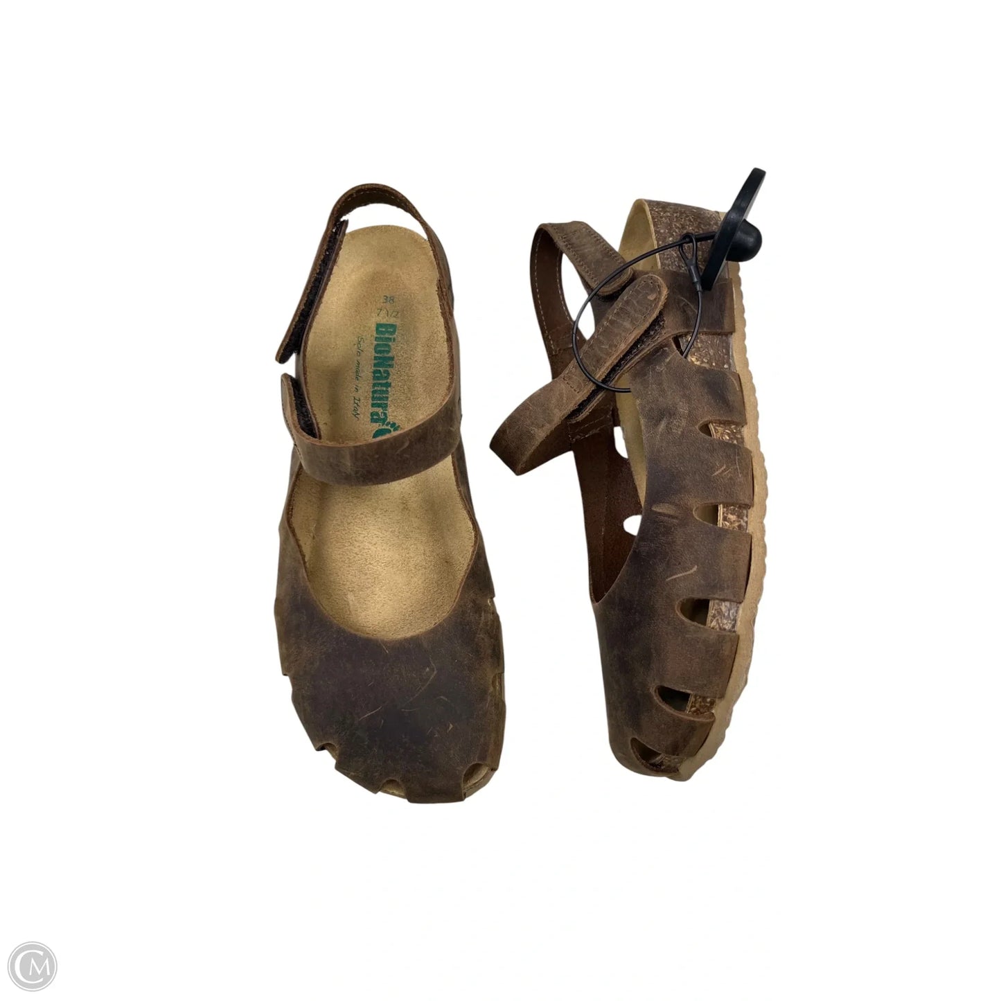 Shoes Flats By BIO NATURAL In Brown, Size: 7.5