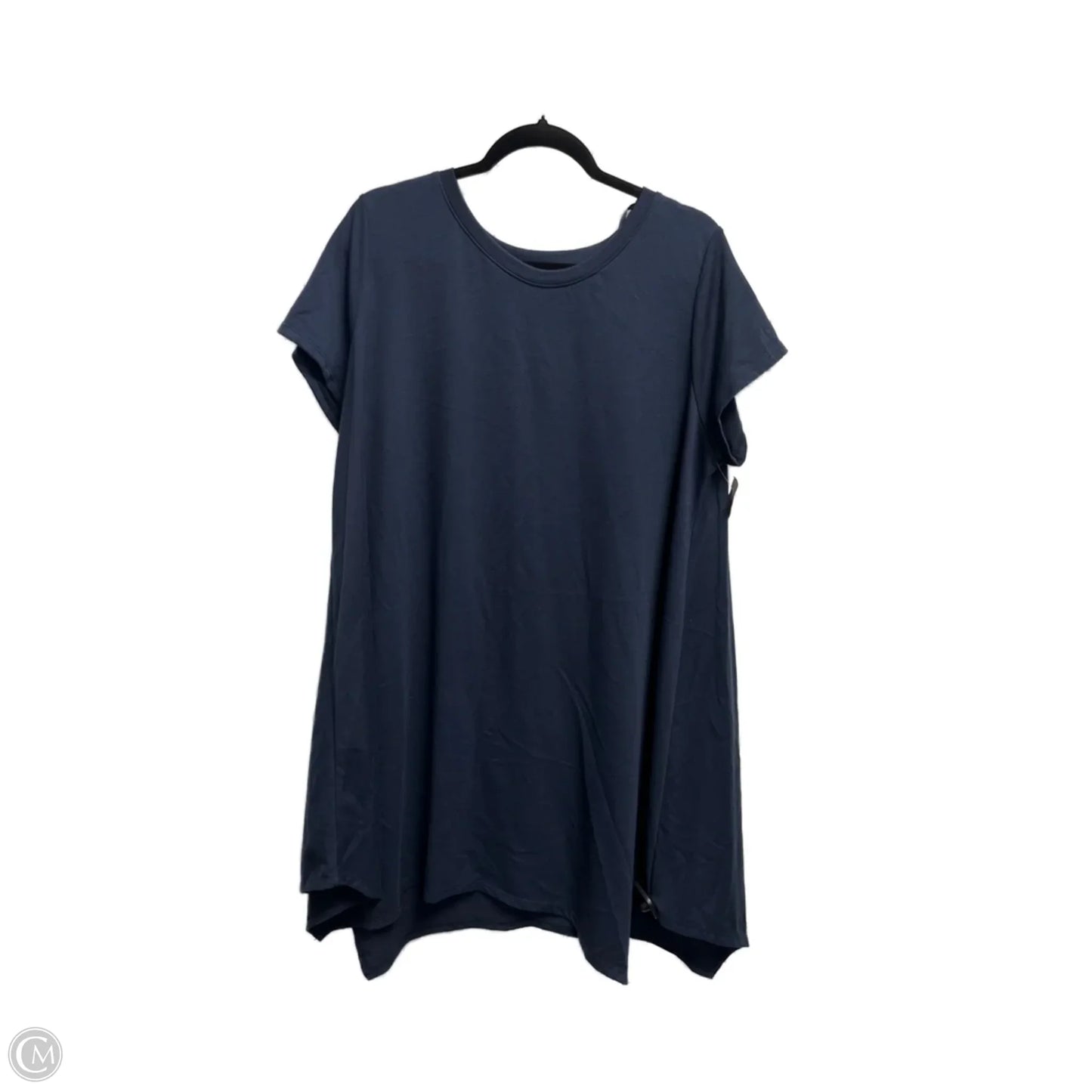 Dress Casual Short By Green Envelope In Navy, Size: 1x