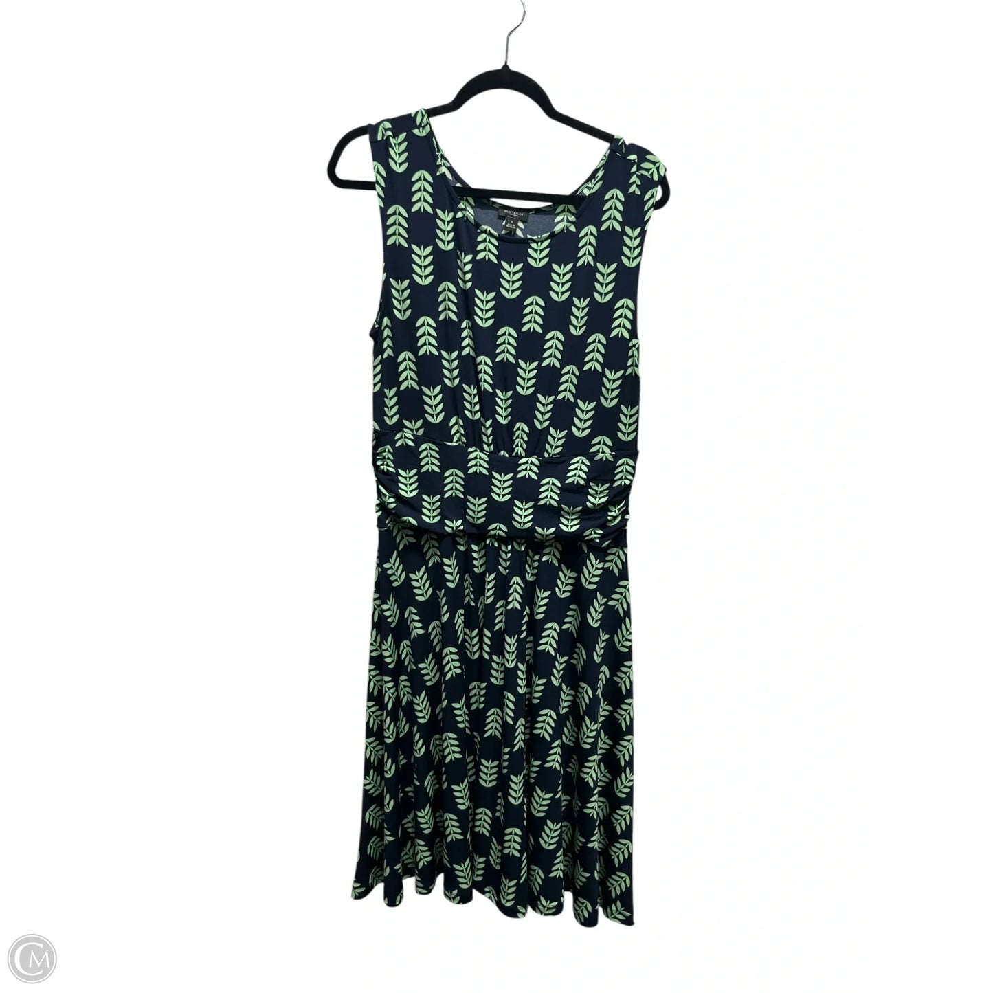 Dress Casual Short By Ann Taylor In Blue & Green, Size: 10