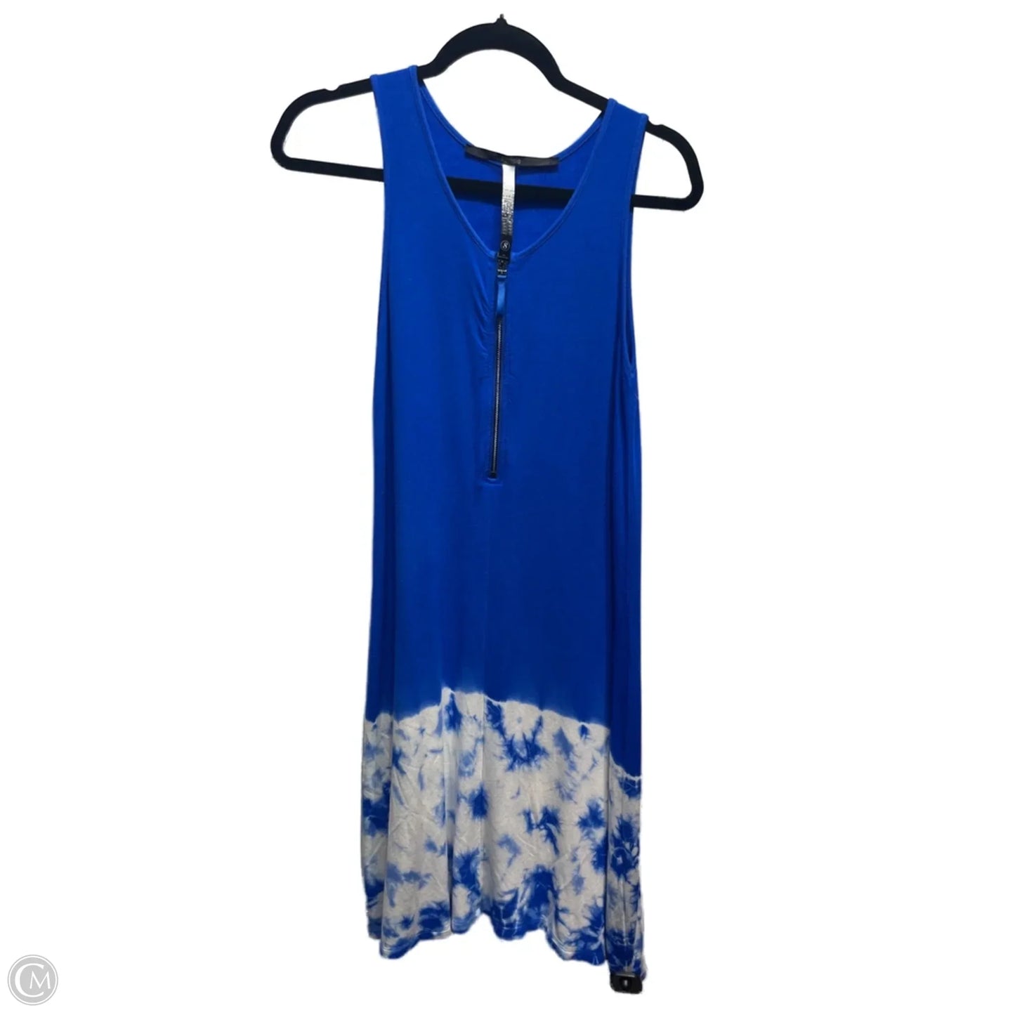 Dress Casual Short By Kensie In Blue & White, Size: S