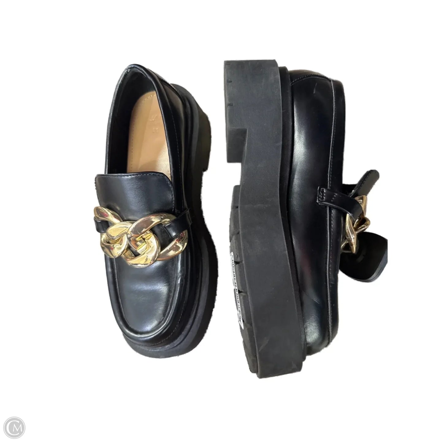 Shoes Flats By H&m In Black, Size: 5