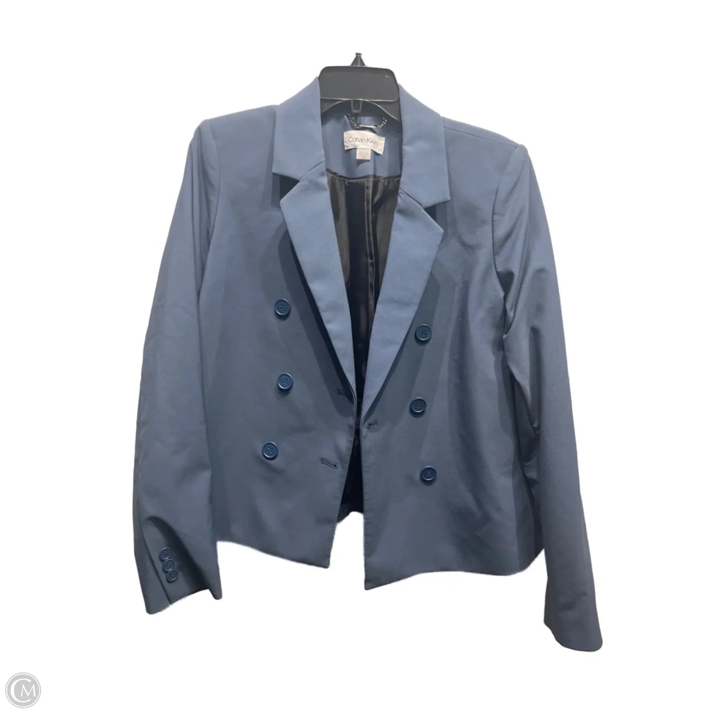 Blazer By Calvin Klein In Blue, Size: 12