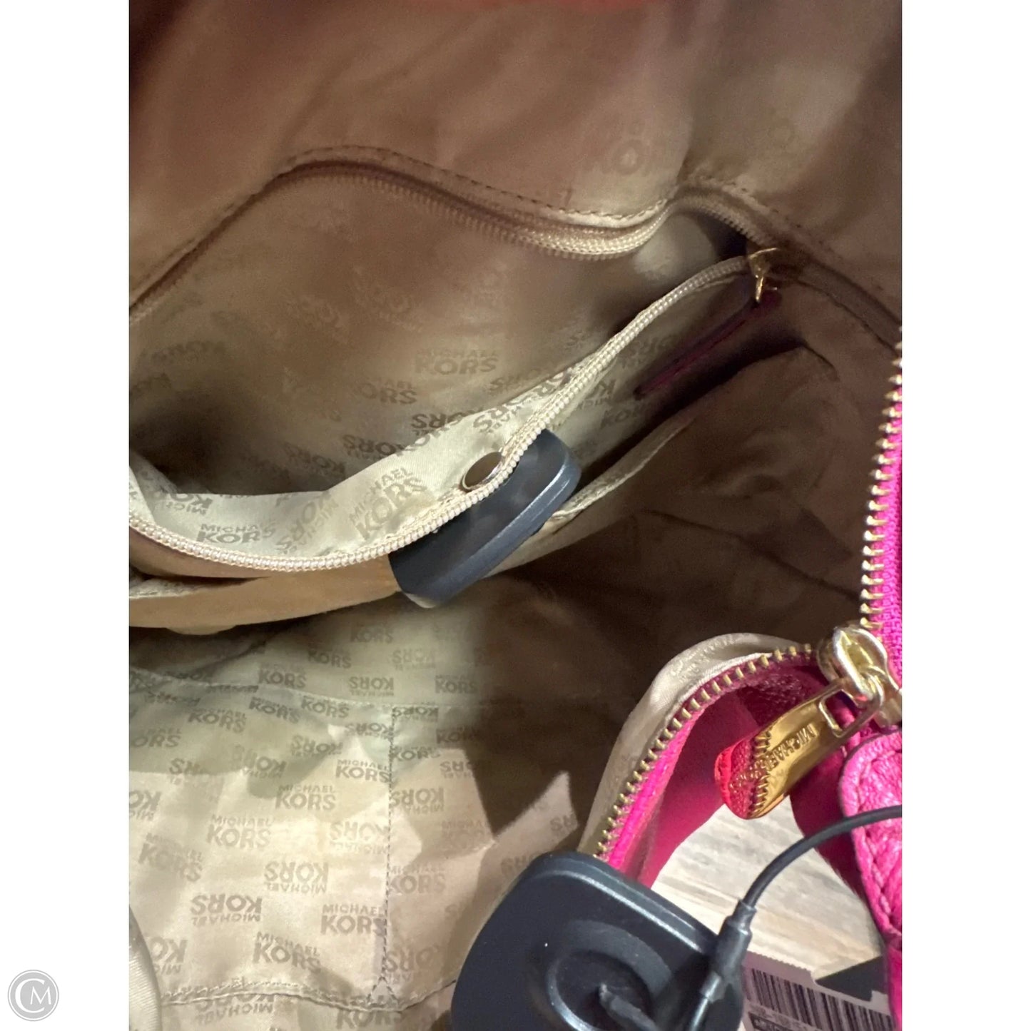 Handbag Designer By Michael Kors, Size: Medium