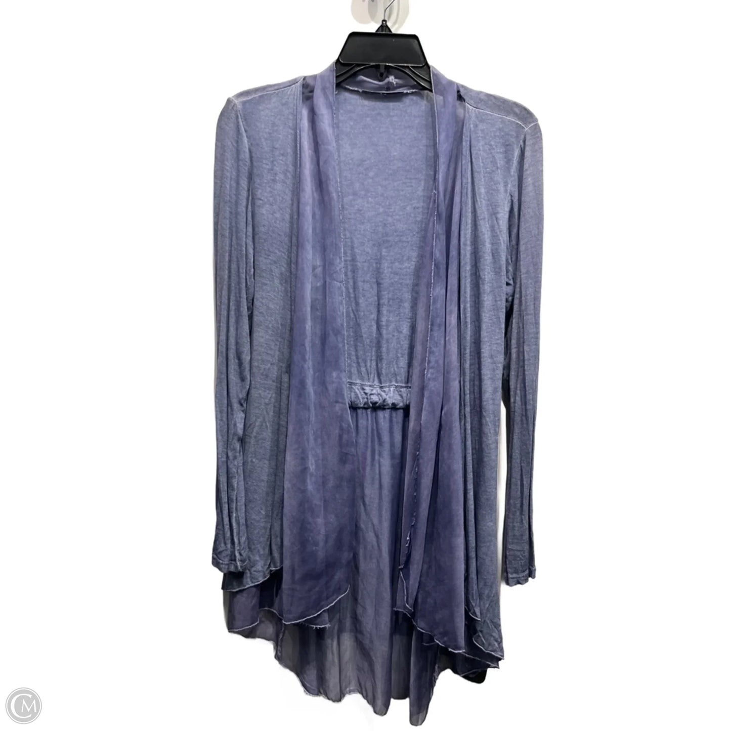 Cardigan By M Made In Italy In Blue, Size: Osfm