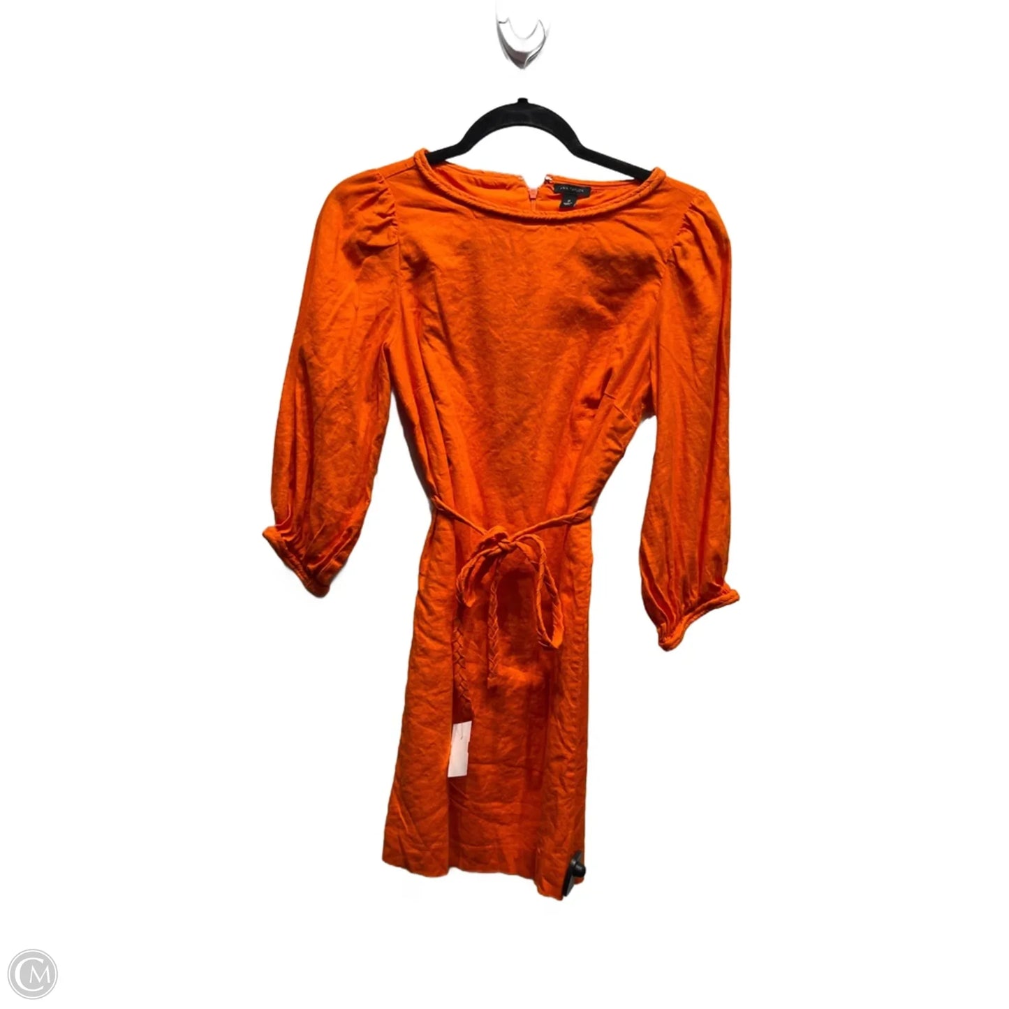 Dress Work By Ann Taylor In Orange, Size: 2p