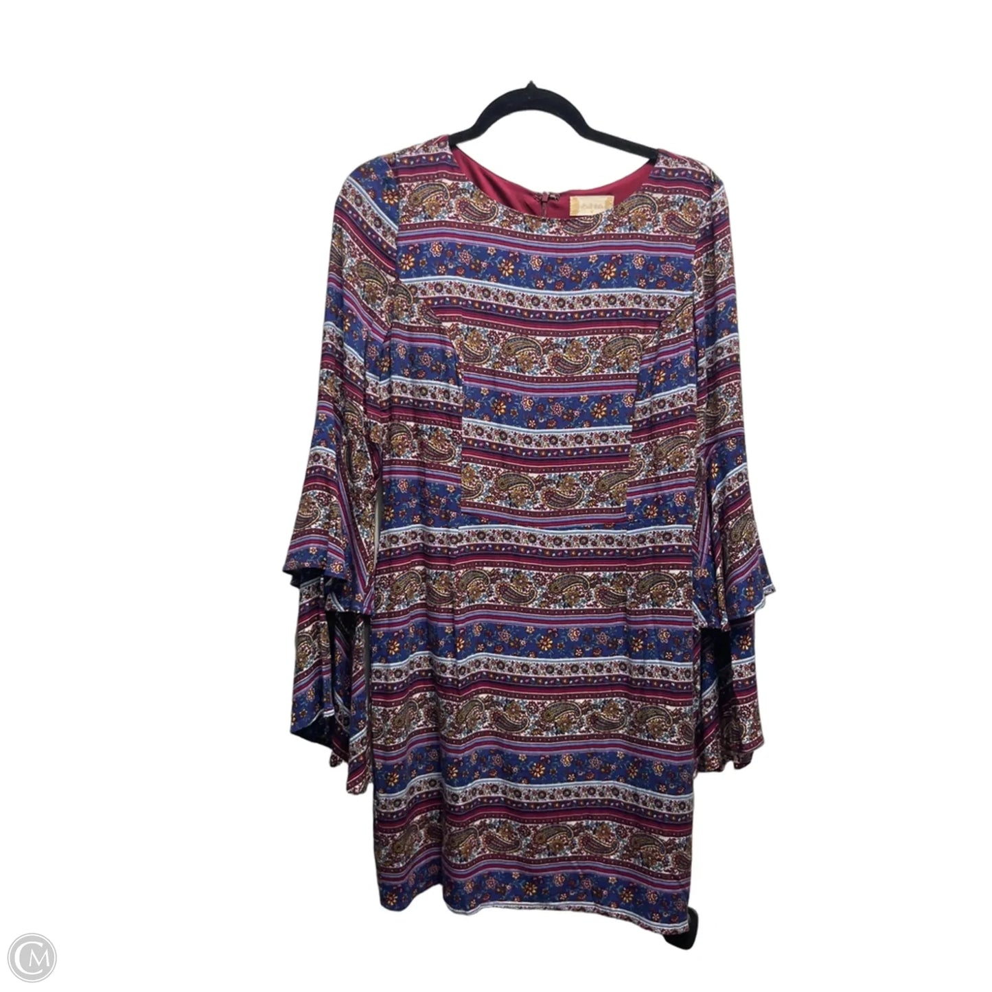 Dress Work By Altard State In Blue & Red, Size: Medium