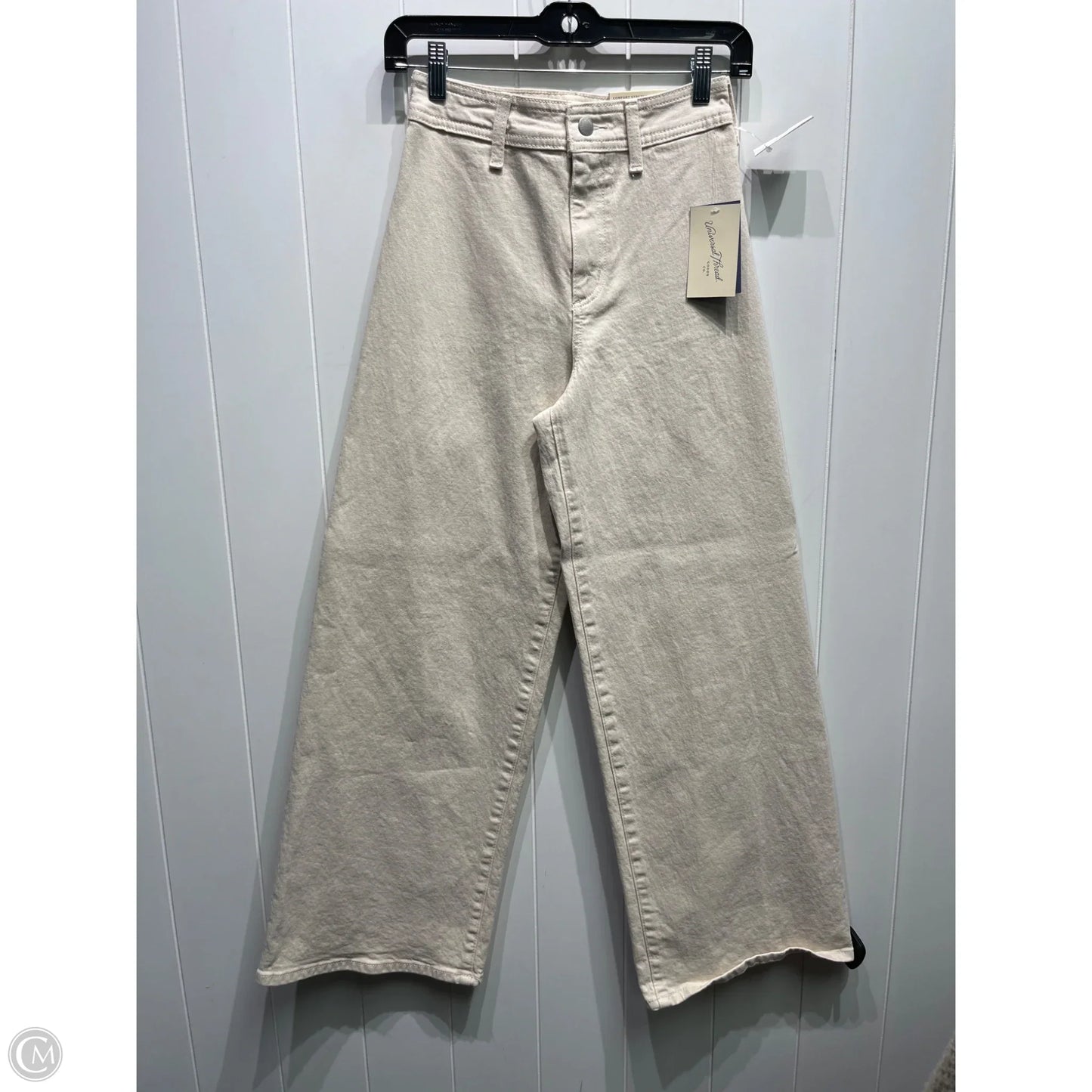 Jeans Flared By Universal Thread In Tan Denim, Size: 0p
