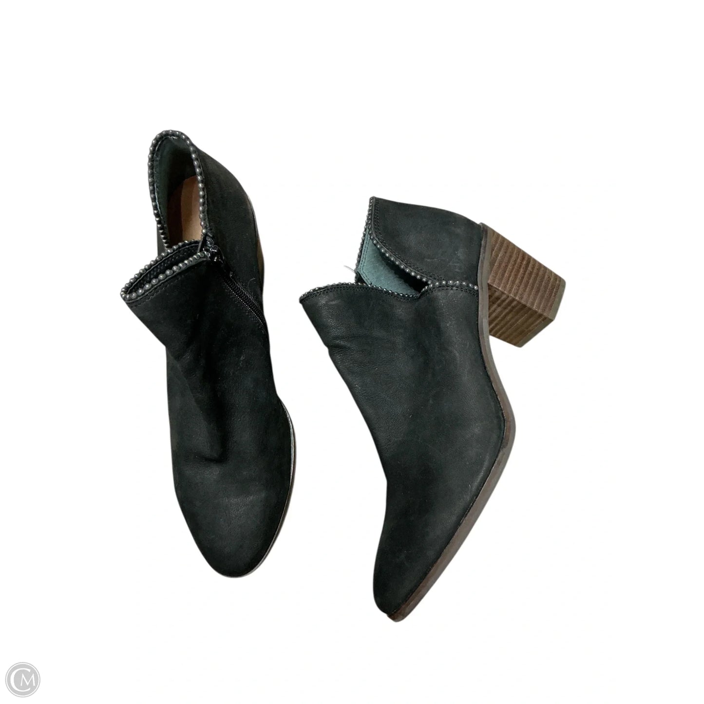 Boots Ankle Heels By Lucky Brand In Black, Size: 10