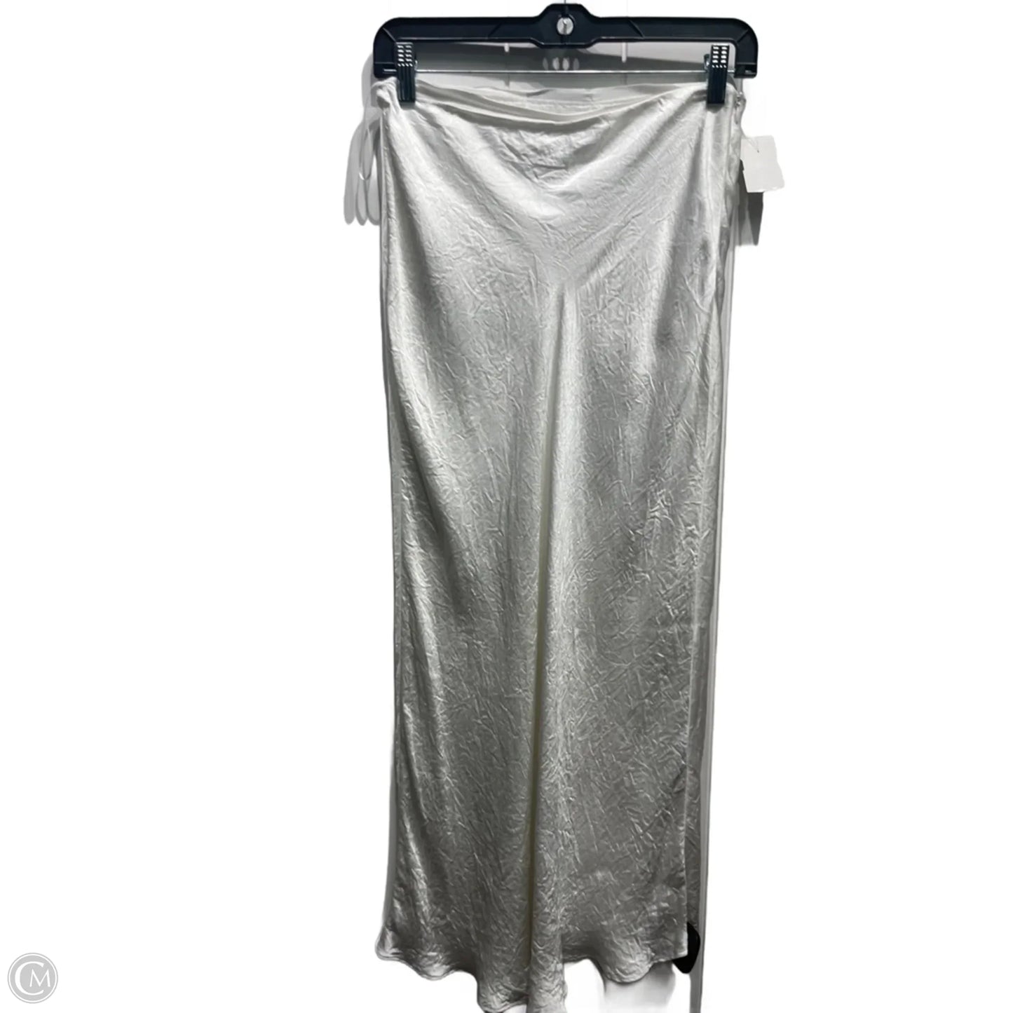 Skirt Maxi By Zara In White, Size: M