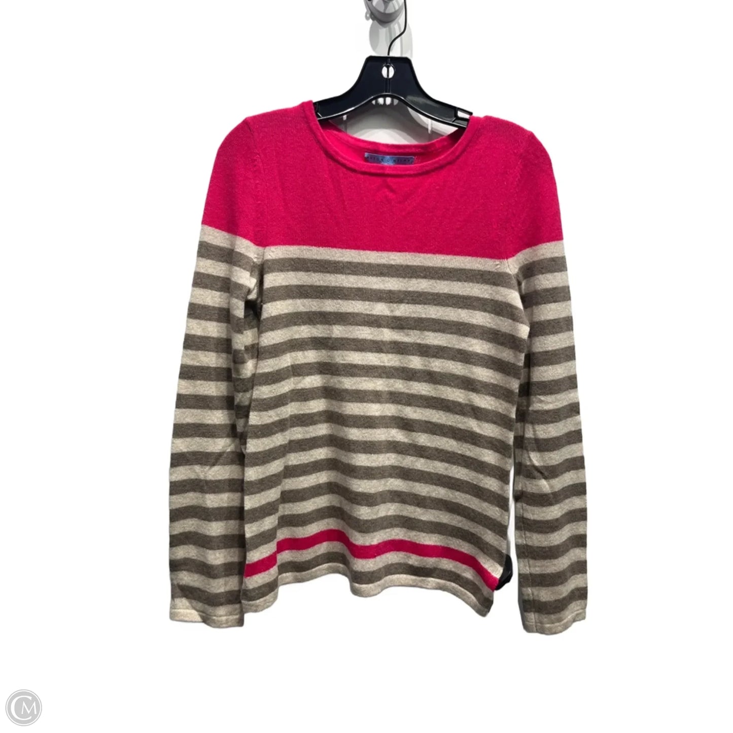 Sweater By Antonio Melani In Pink & Tan, Size: S