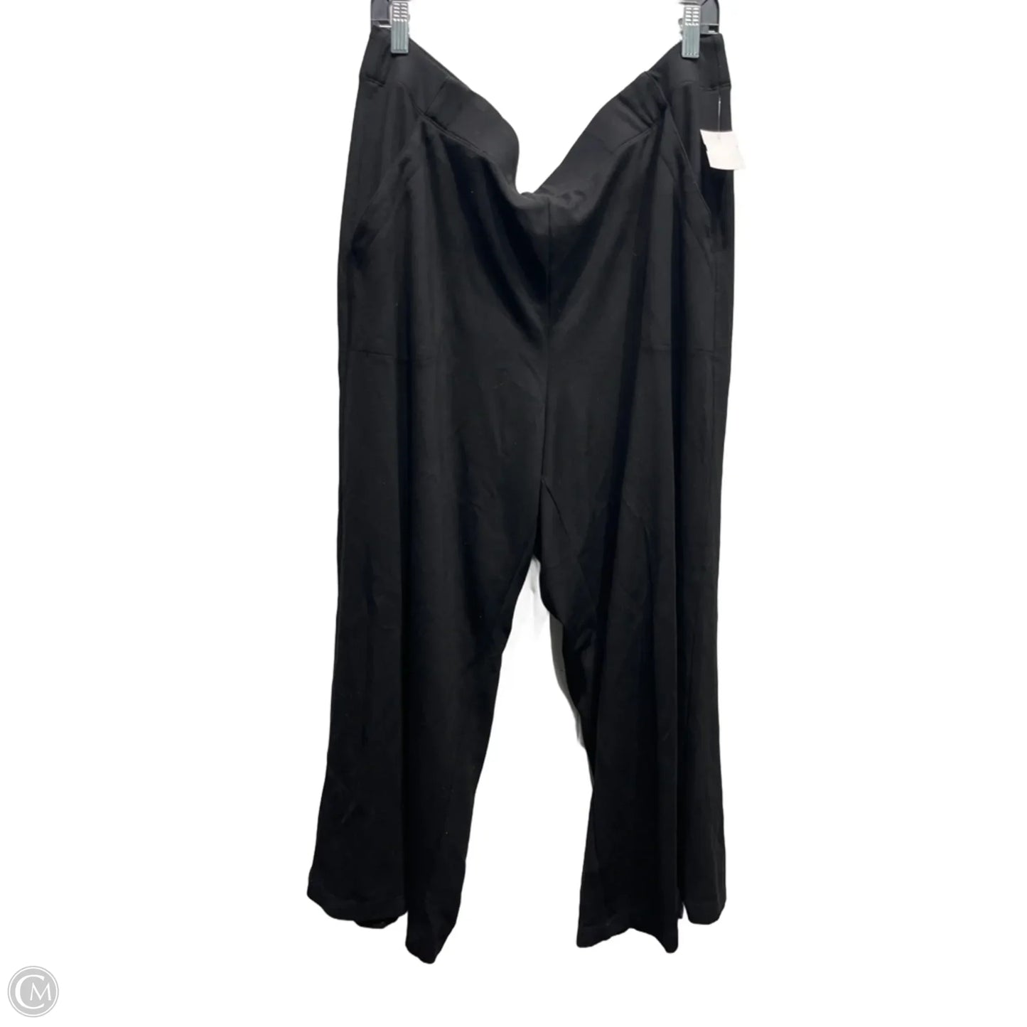 Pants Wide Leg By Max Studio In Black, Size: 2x
