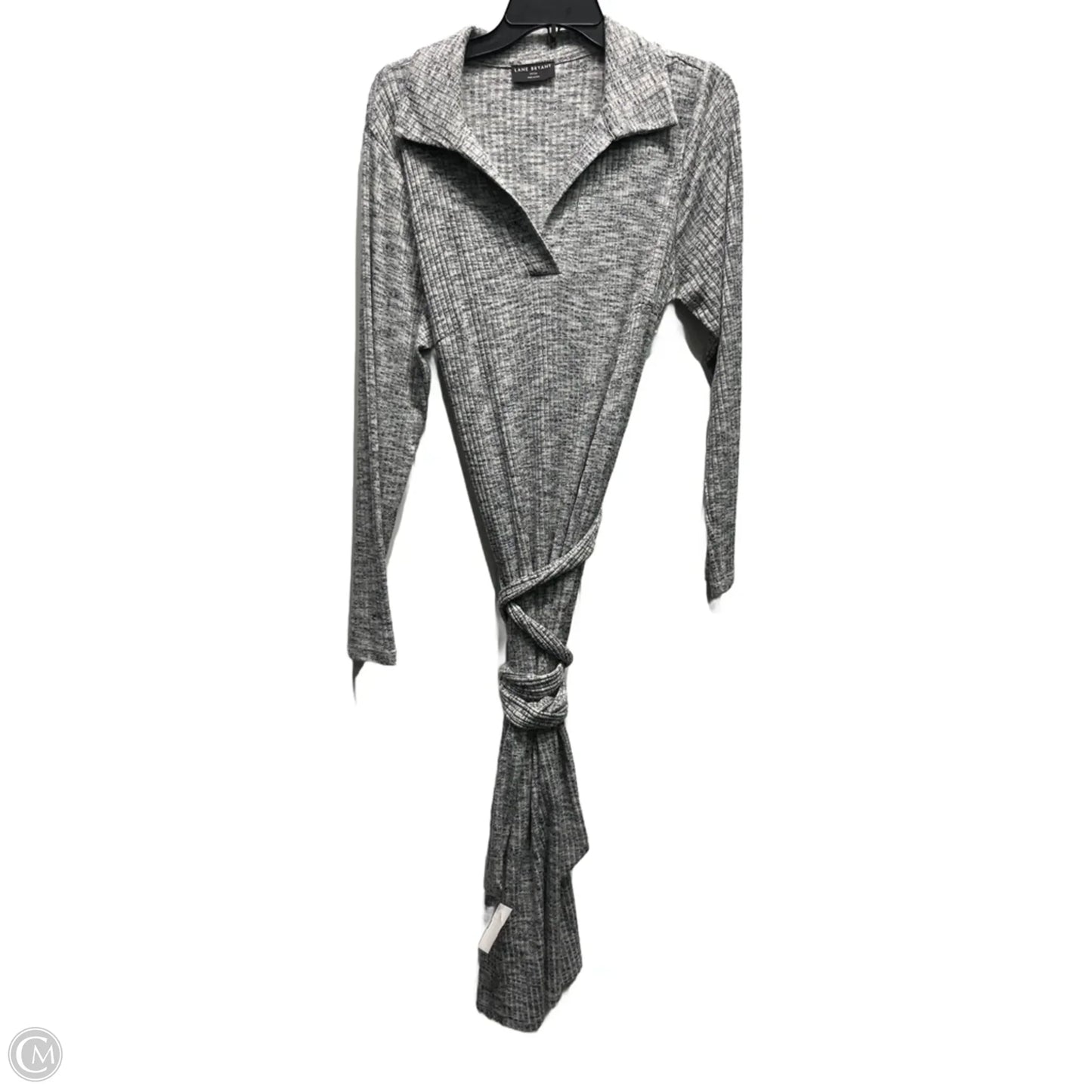 Dress Casual Midi By Lane Bryant In Black & White, Size: 14