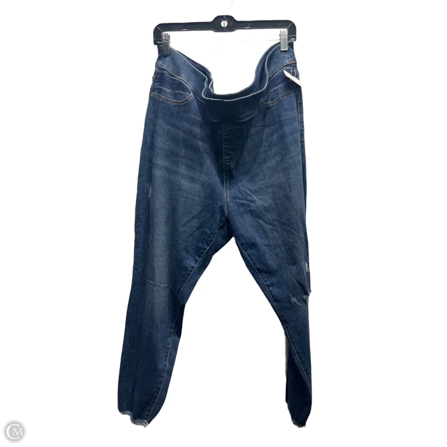 Jeans Skinny By Lane Bryant In Blue Denim, Size: 24