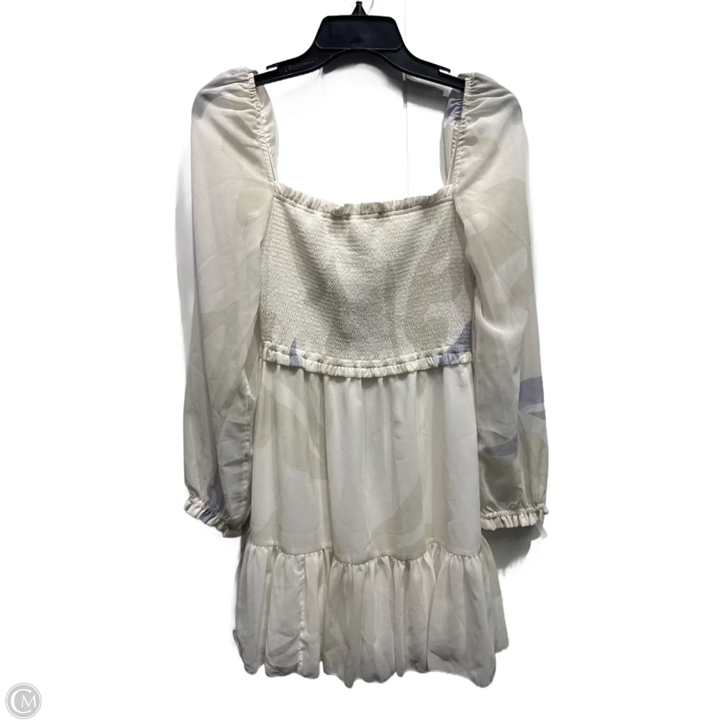 Dress Party Short By Wilfred In Cream & Green, Size: S