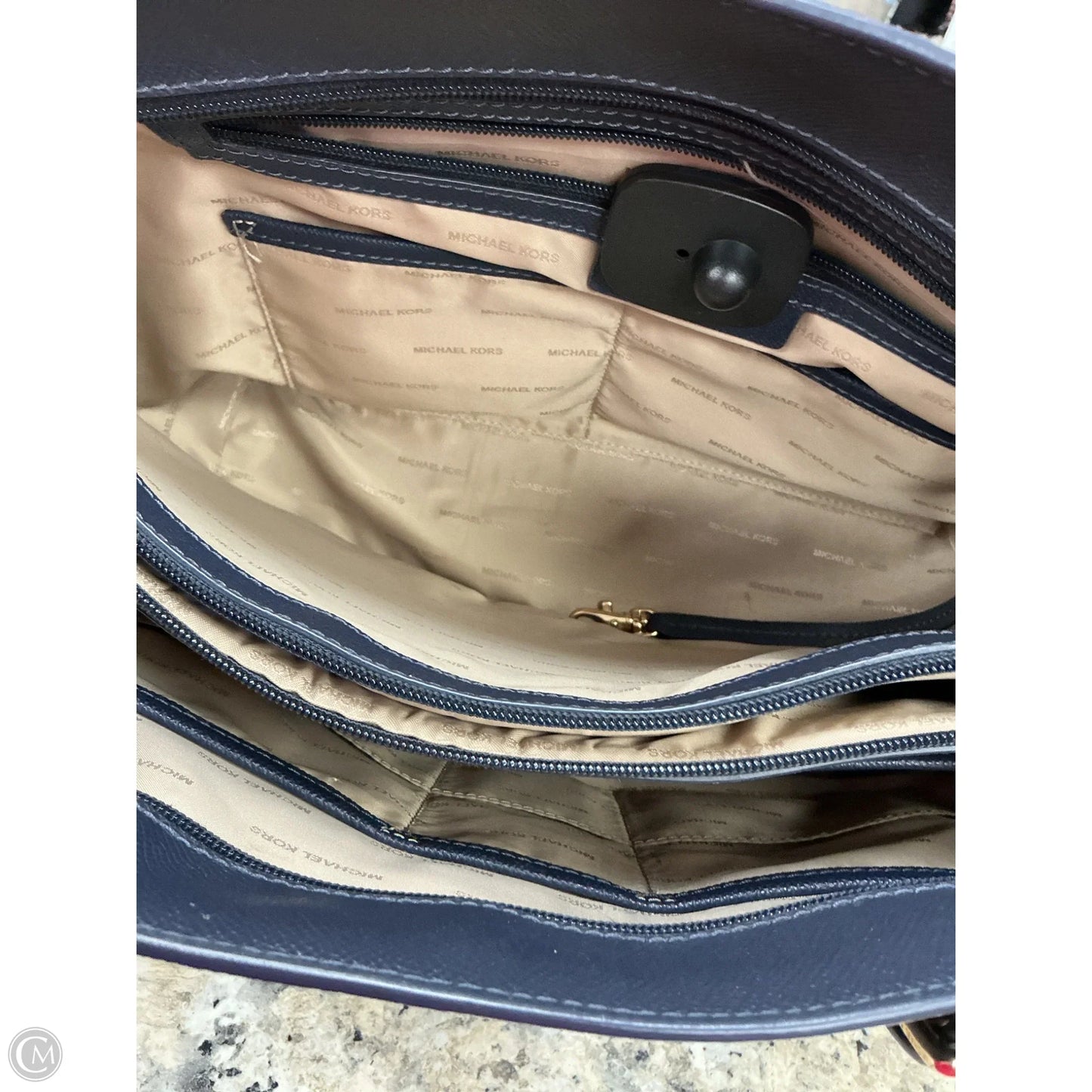 Tote Designer By Michael Kors, Size: Large