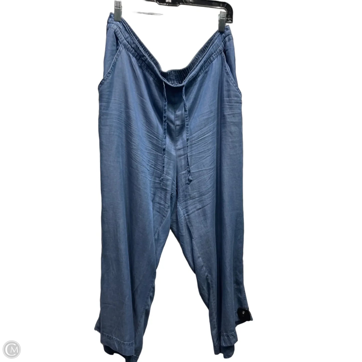 Pants Wide Leg By Zac And Rachel In Blue, Size: 1x