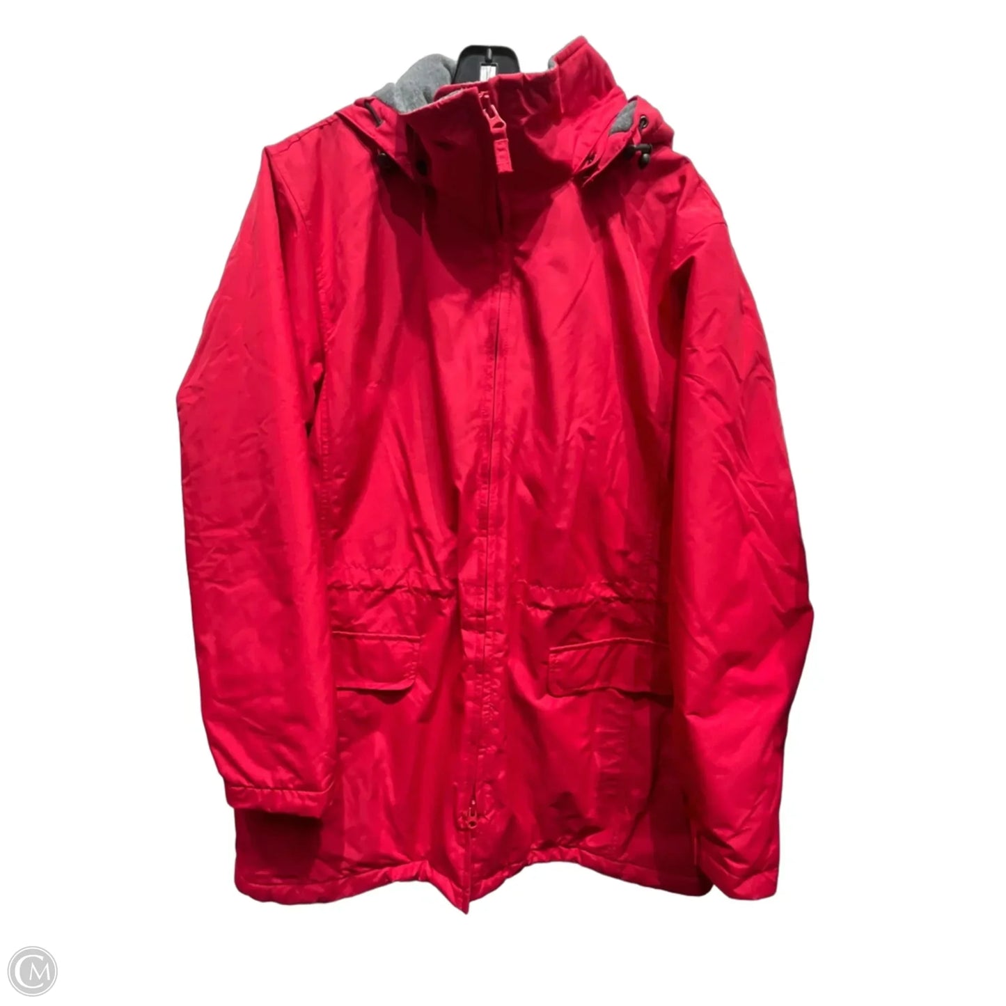 Jacket Other By Lands End In Red, Size: L