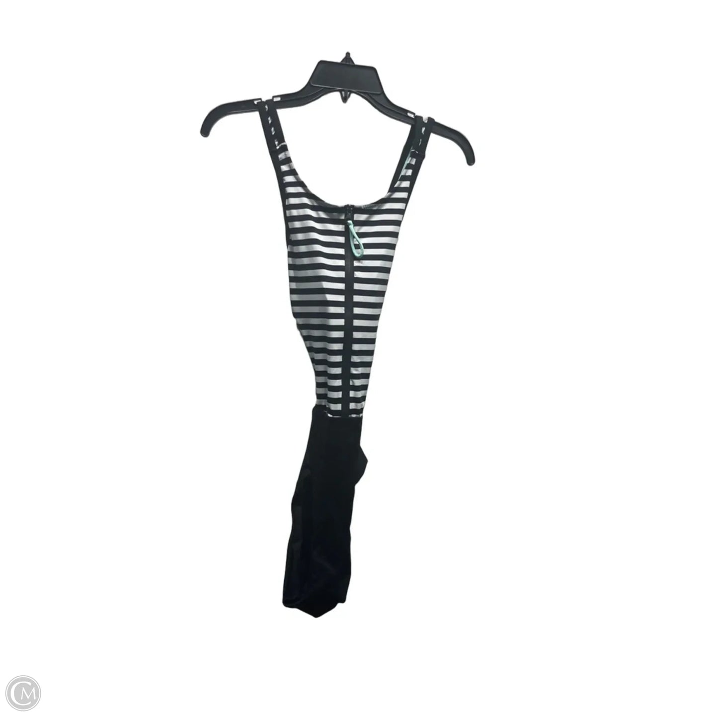 Swimsuit By Clothes Mentor In Black & White, Size: M