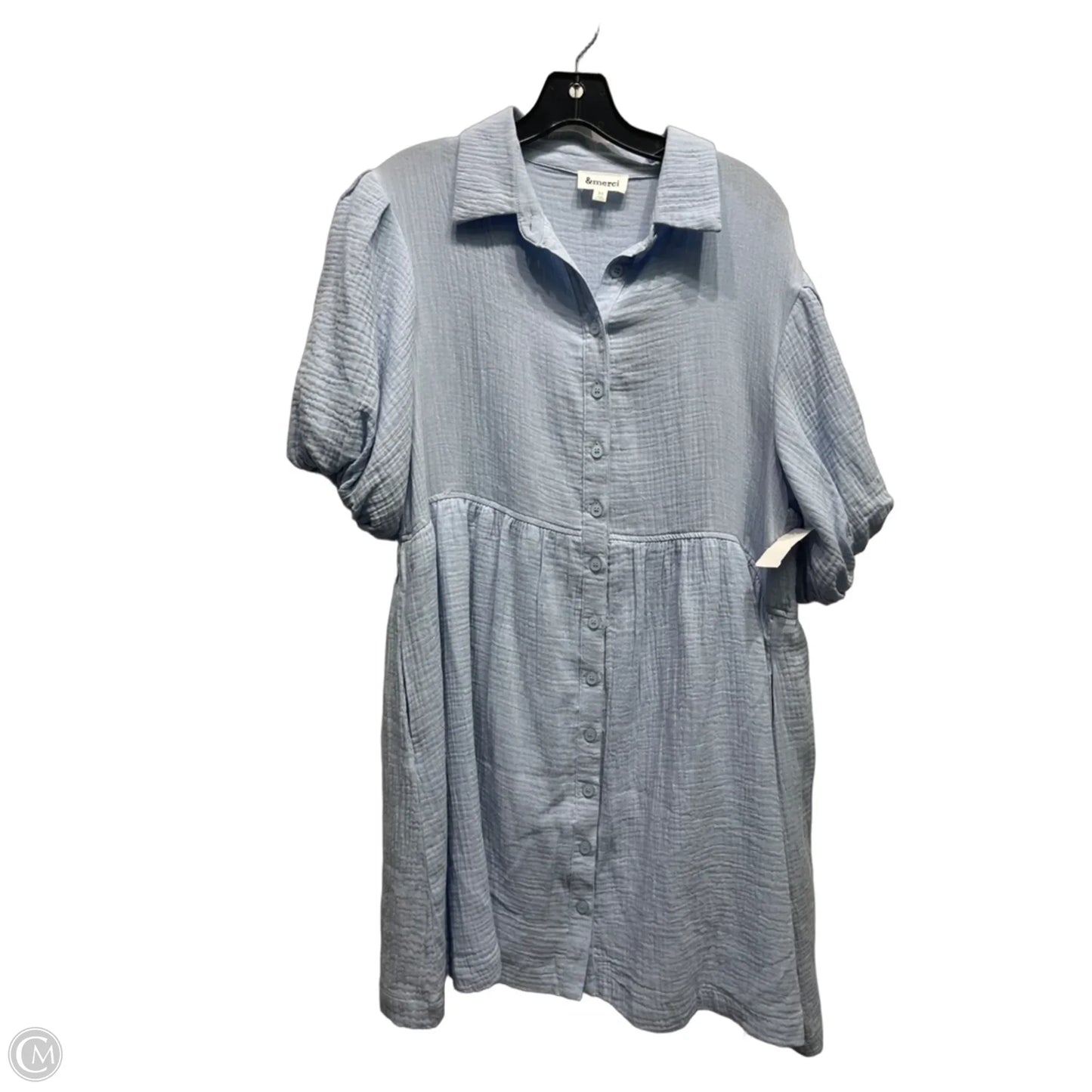 Dress Casual Short By &MERCI In Blue, Size: M