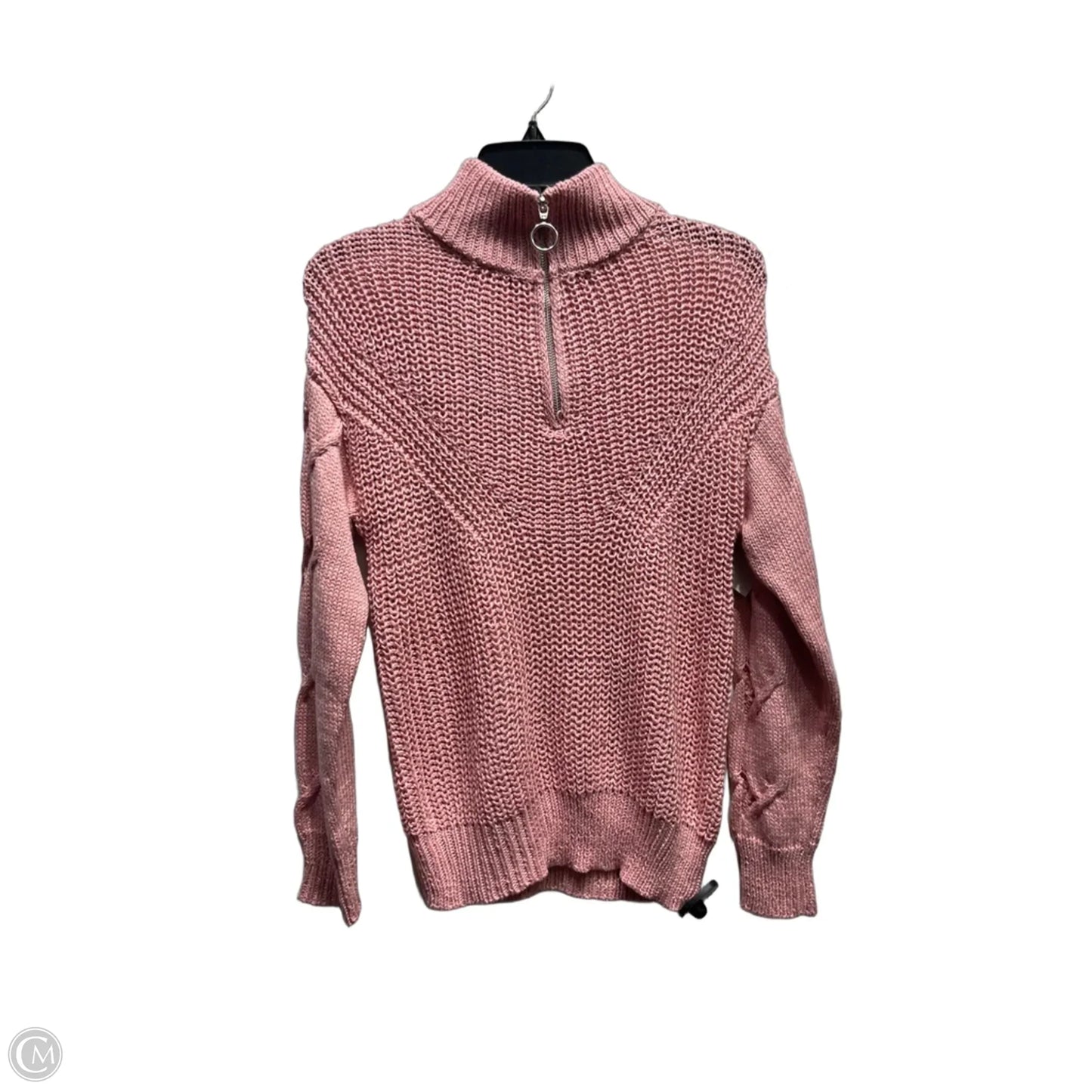 Sweater By Francesca's In Pink, Size: M