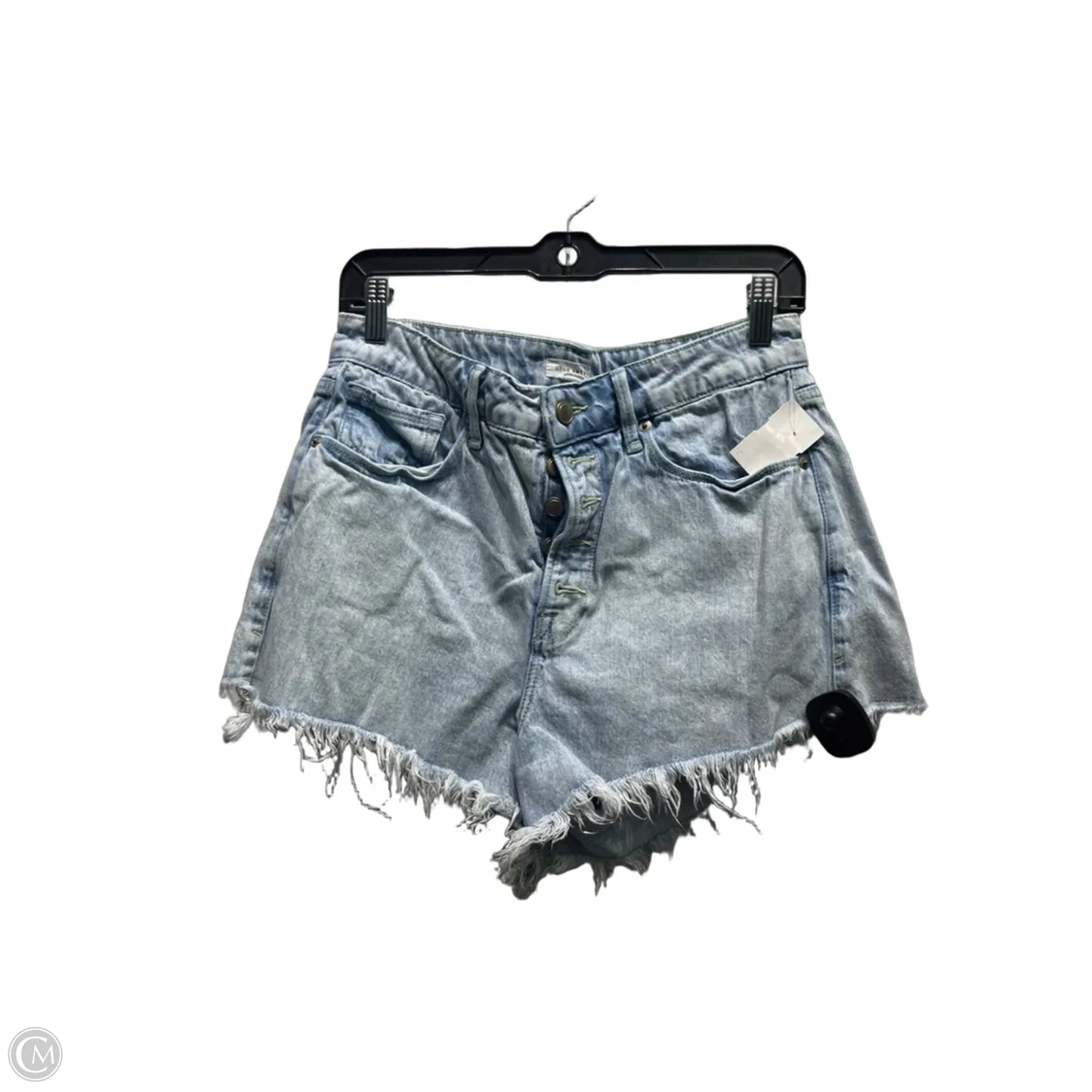 Shorts By Good American In Blue Denim, Size: 8